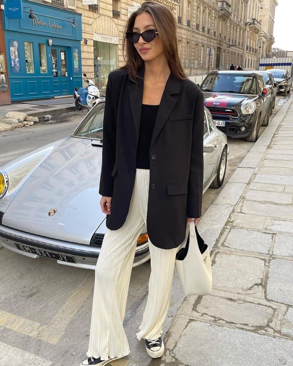 프라다답다😎심플 토트백🖤🤍 이미지3