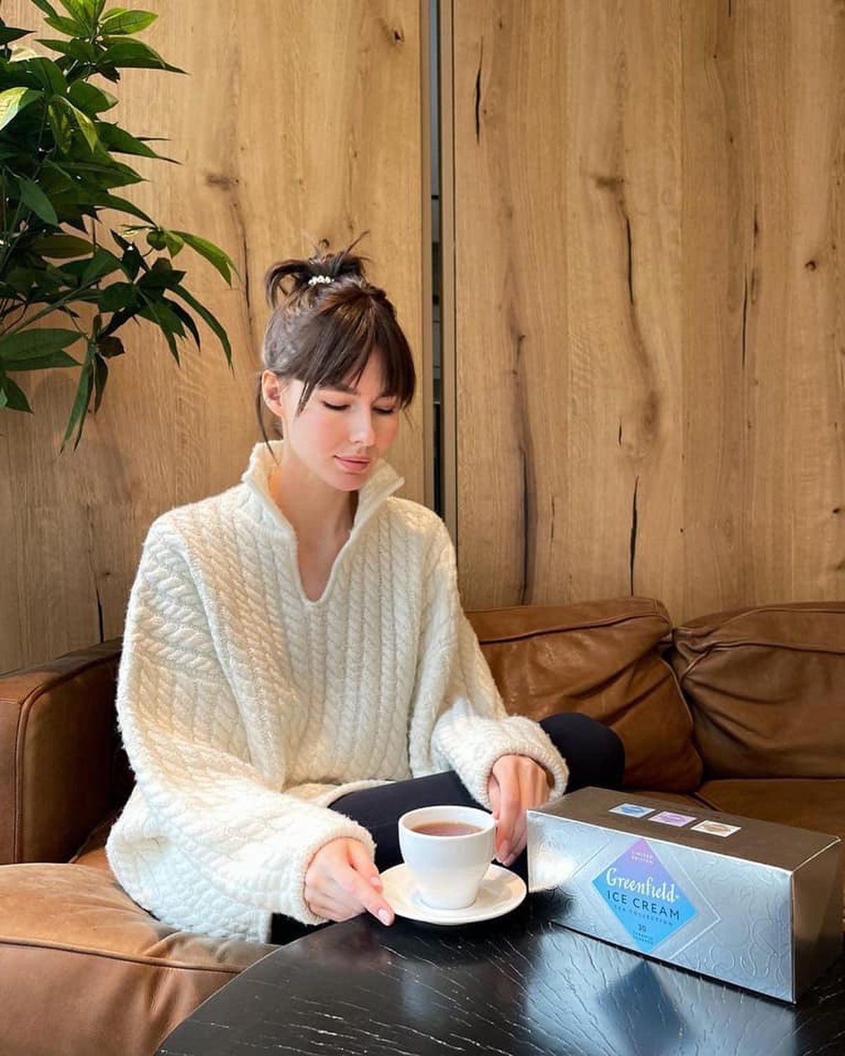 깔끔한 아이보리 니트 어때💛🤍 이미지5