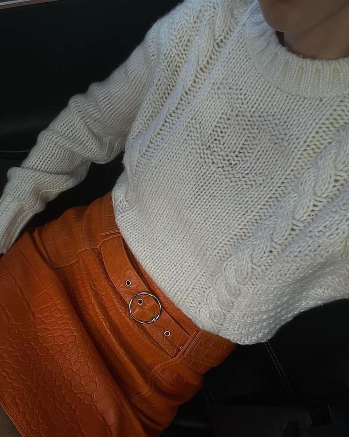 깔끔한 아이보리 니트 어때💛🤍 이미지7