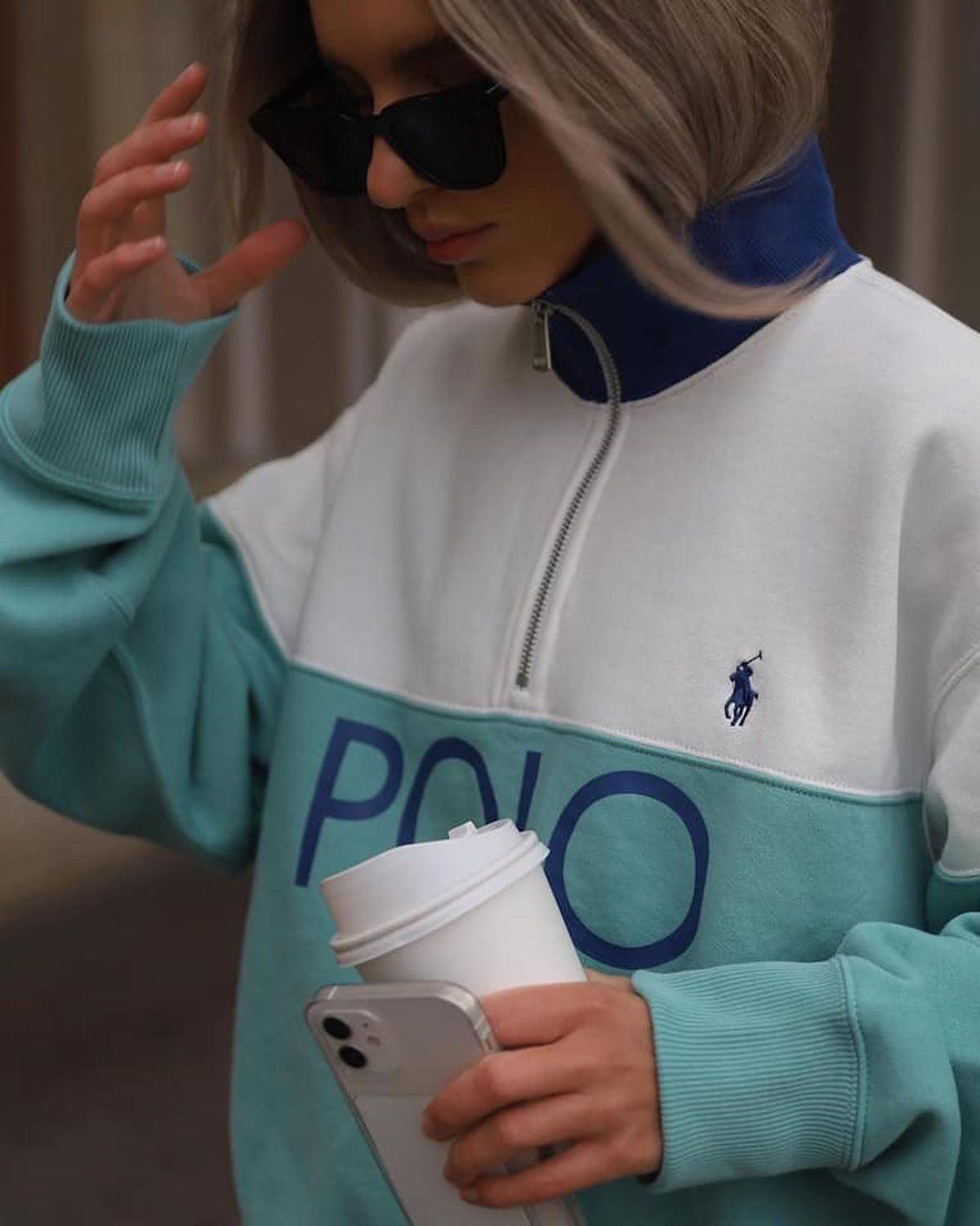 하프집업 데일리룩🧚🏻‍♀️💚💙 이미지