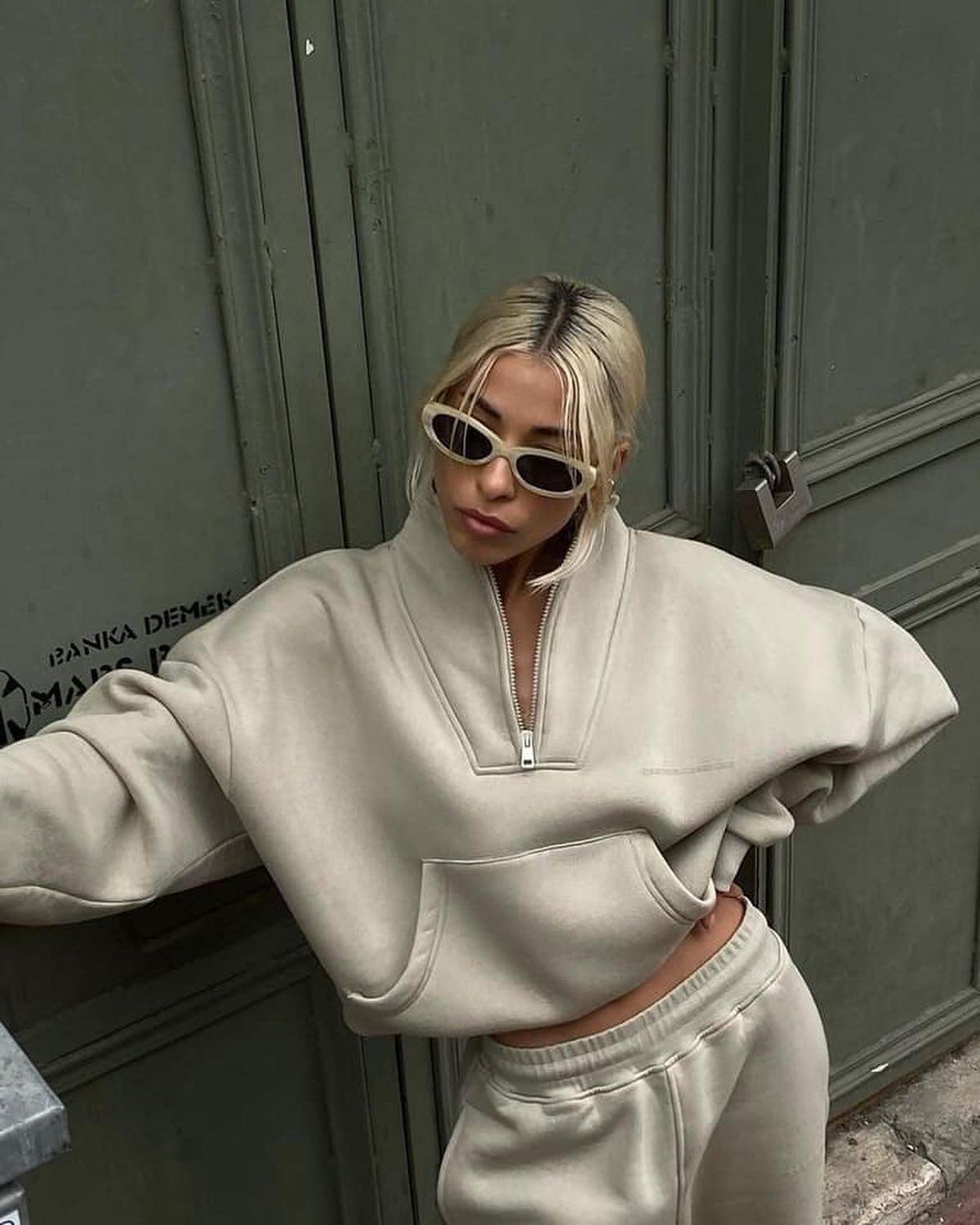 하프집업 데일리룩🧚🏻‍♀️💚💙 이미지5