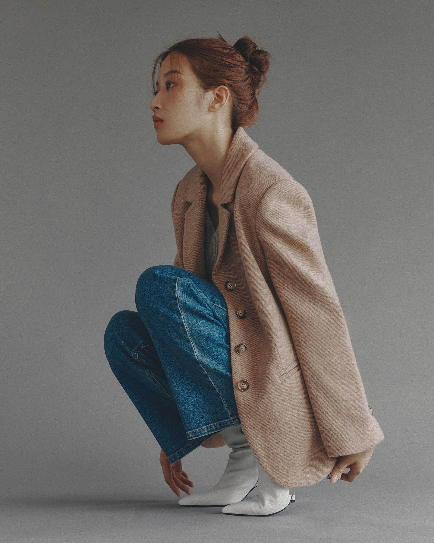 문가영 x 온앤온🤎🤍예쁜 조합룩 이미지9