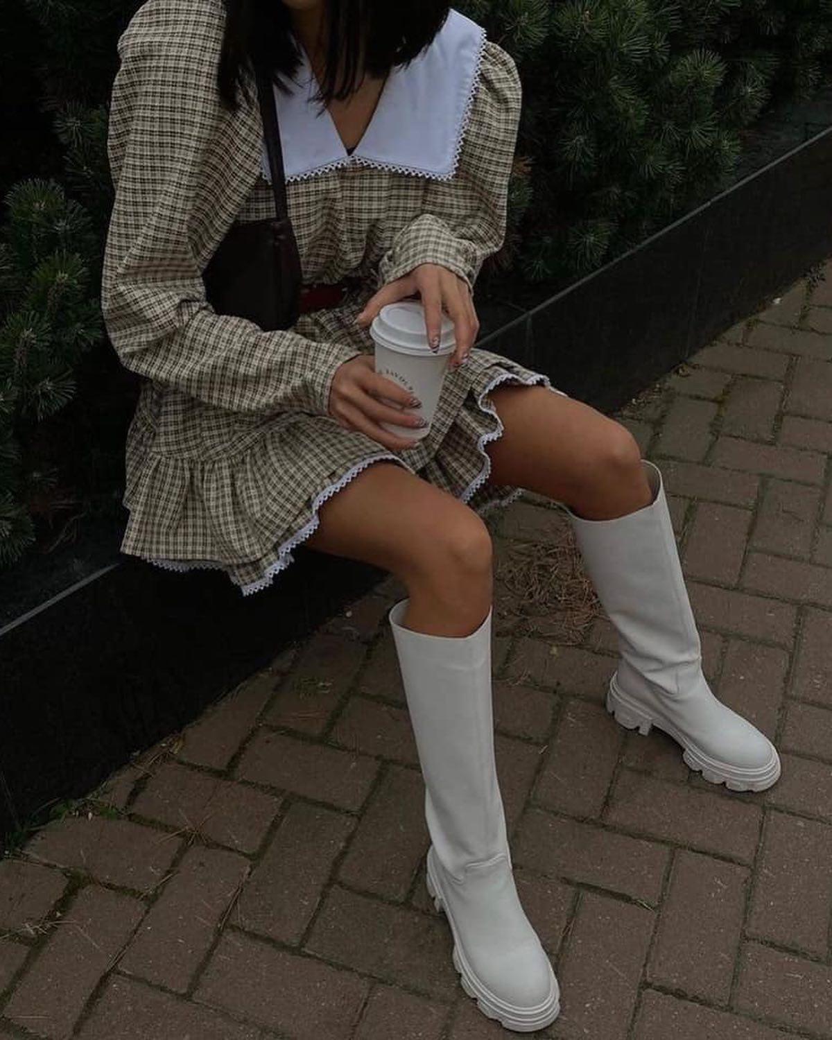 도전해봐 흰색부츠🤍🙏🏻 이미지3