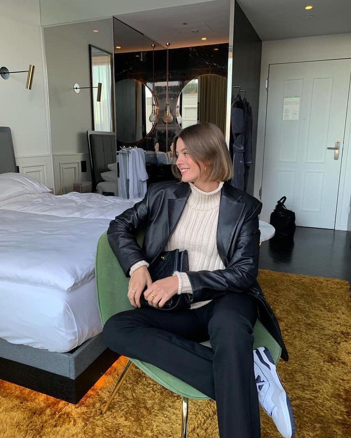 쌀쌀할 땐 목폴라 입기👍🏻🤎 이미지2