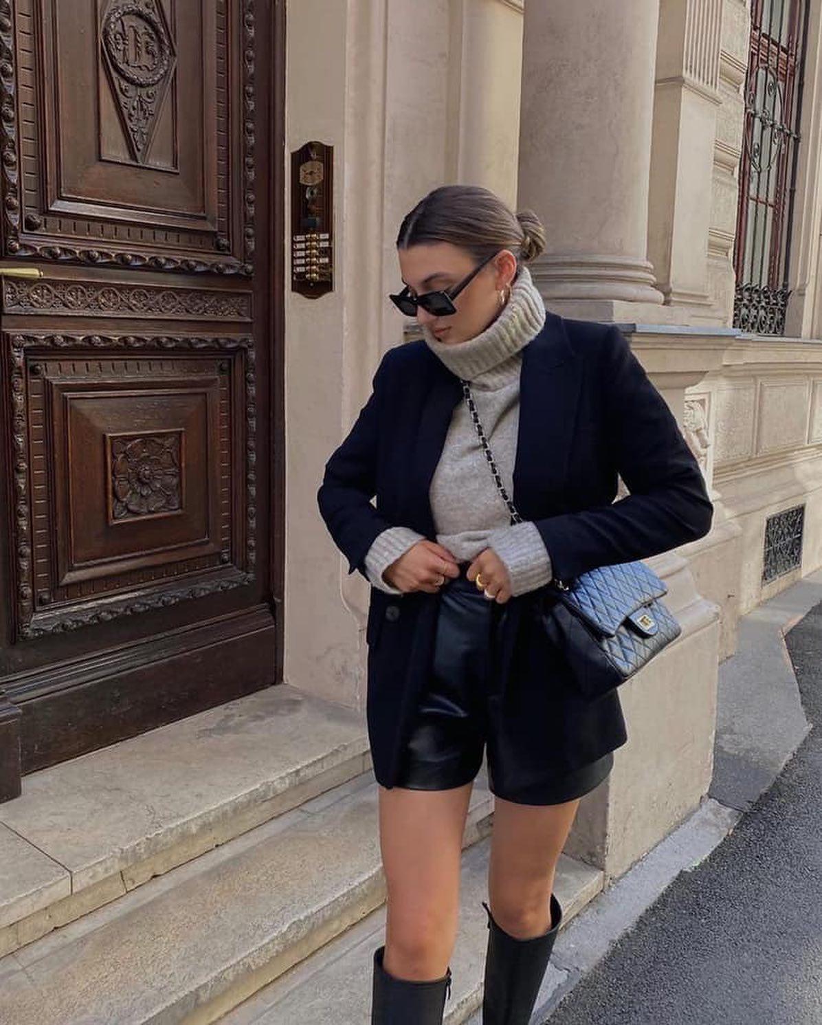 쌀쌀할 땐 목폴라 입기👍🏻🤎 이미지5