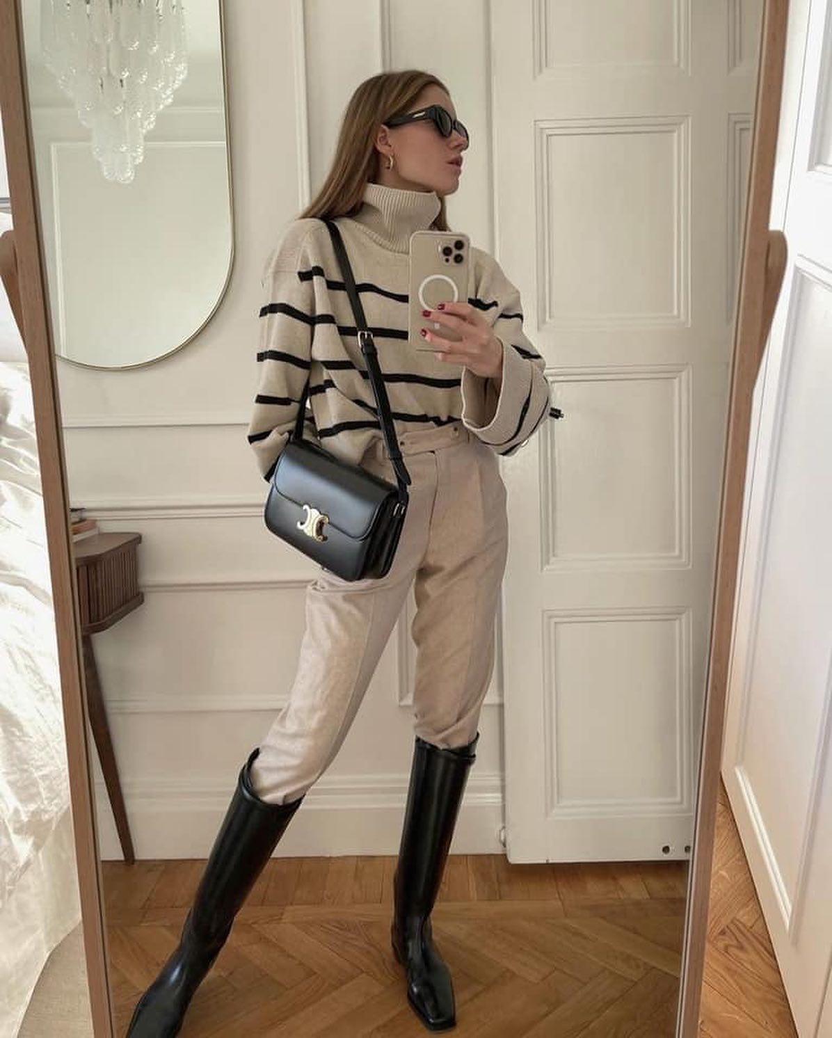 쌀쌀할 땐 목폴라 입기👍🏻🤎 이미지6