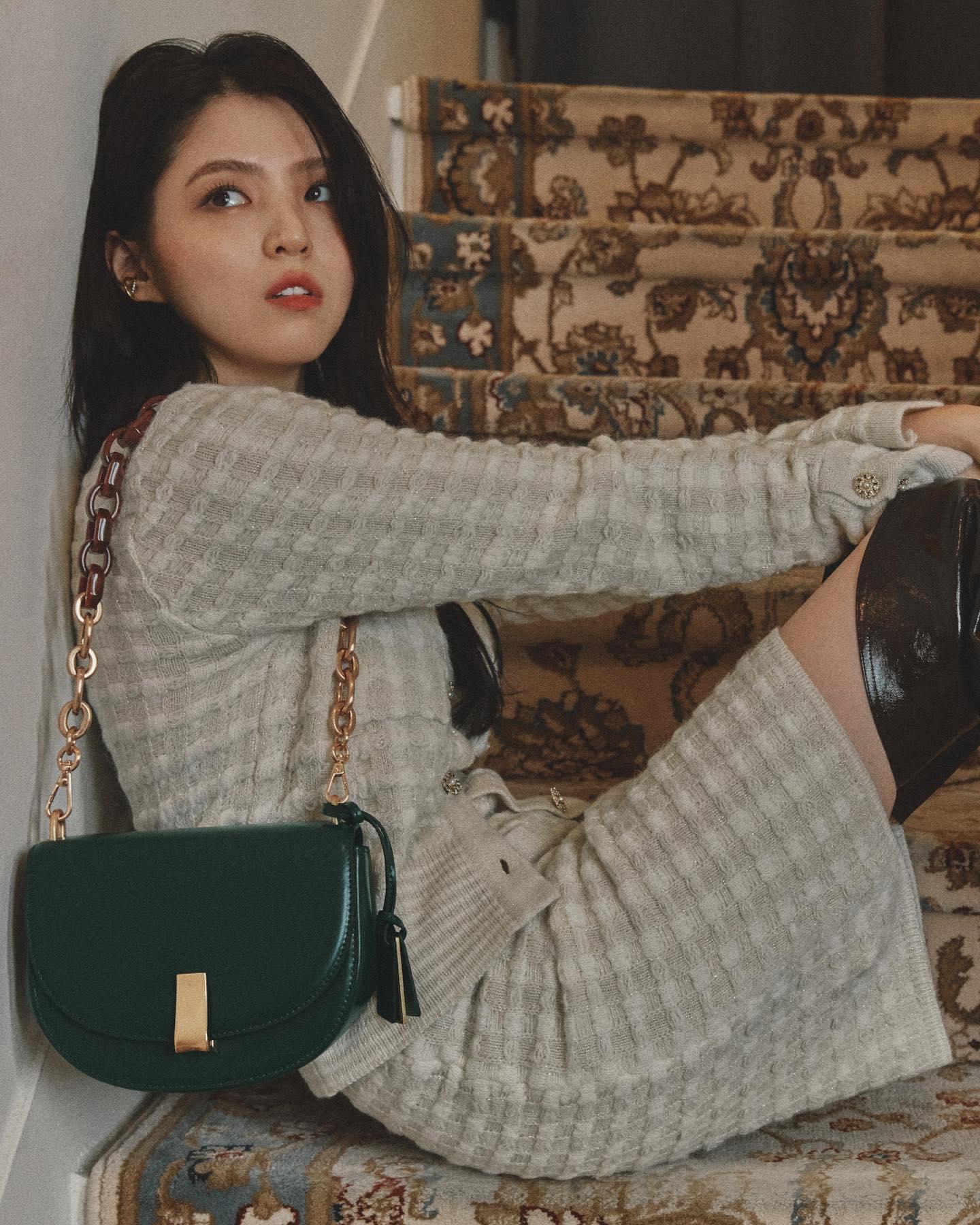 한소희 언니🤎💛가을가방 다했음 이미지5