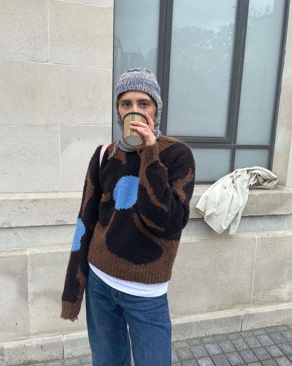 프린트 니트가 대세💟😏 이미지1