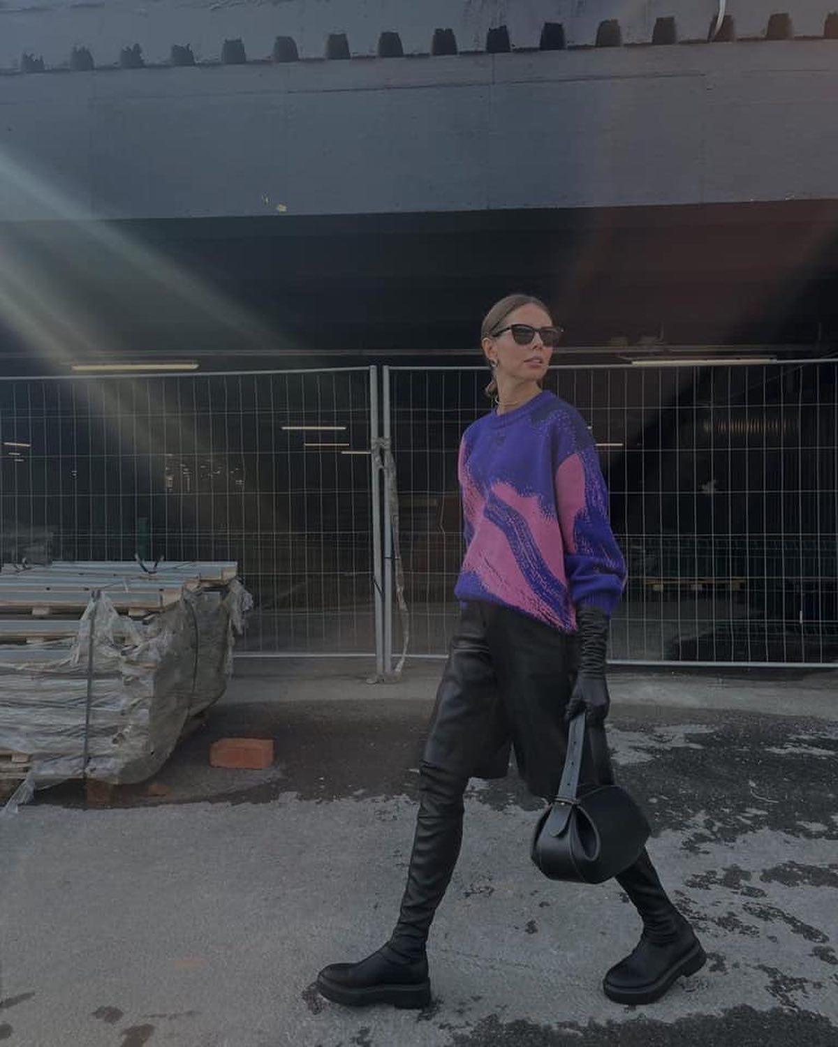 프린트 니트가 대세💟😏 이미지7