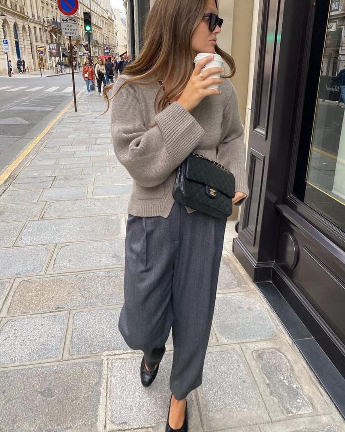 니트에 슬랙스🧶✨말해뭐해 이미지3