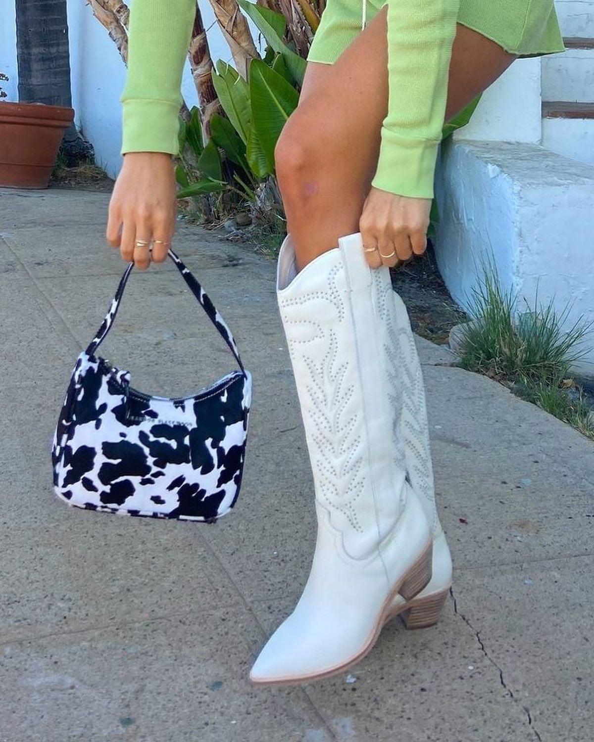 화이트 카우보이부츠 모아보기🤠 이미지