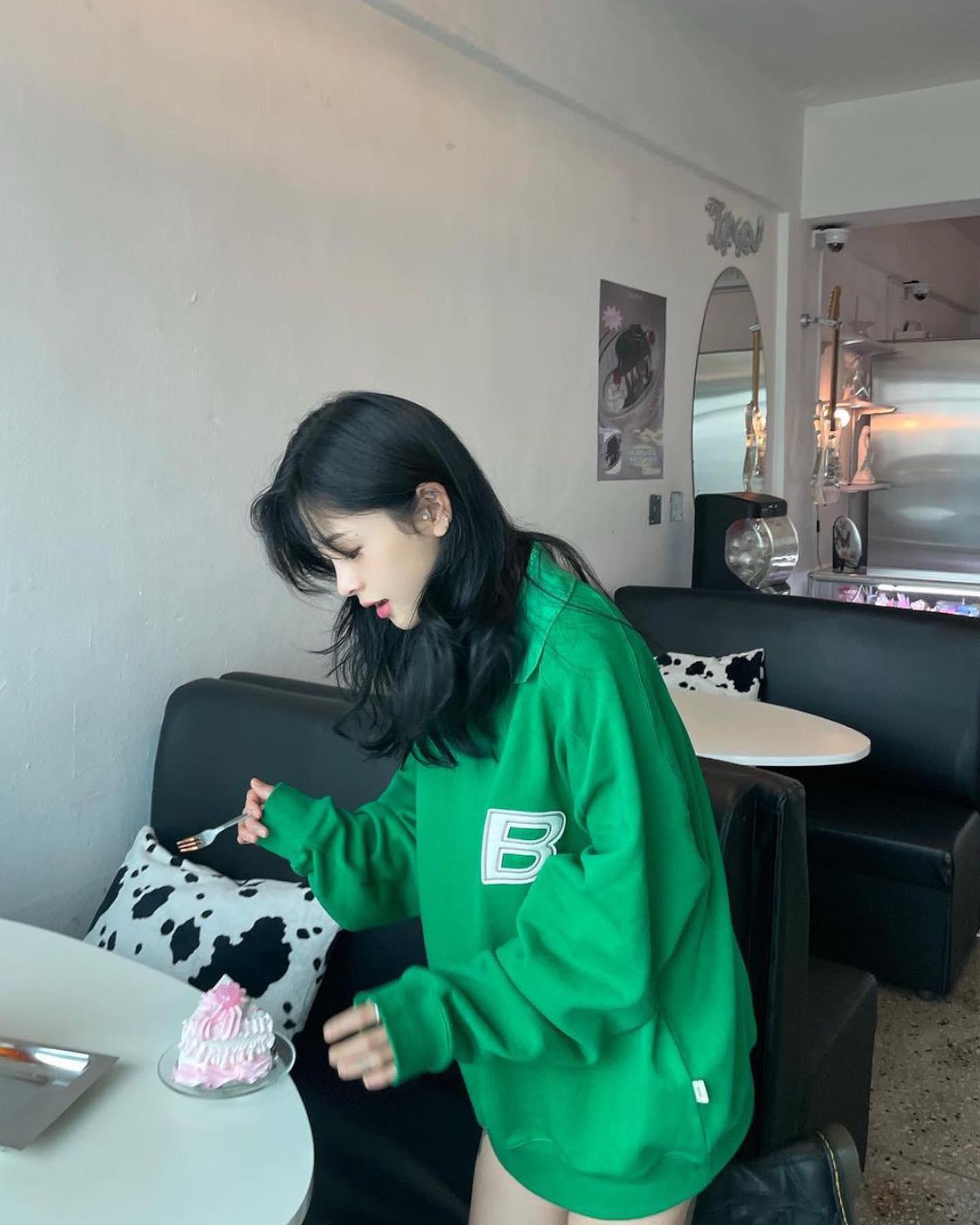 그린스웻룩💚💚초록이들 참고해 이미지5