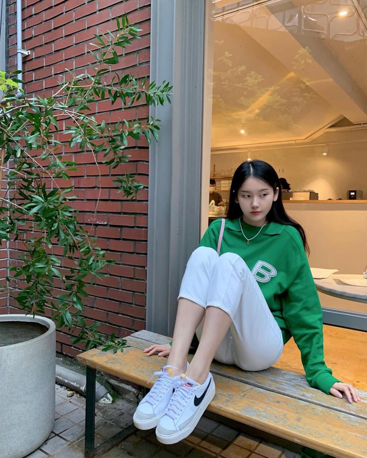 그린스웻룩💚💚초록이들 참고해 이미지7