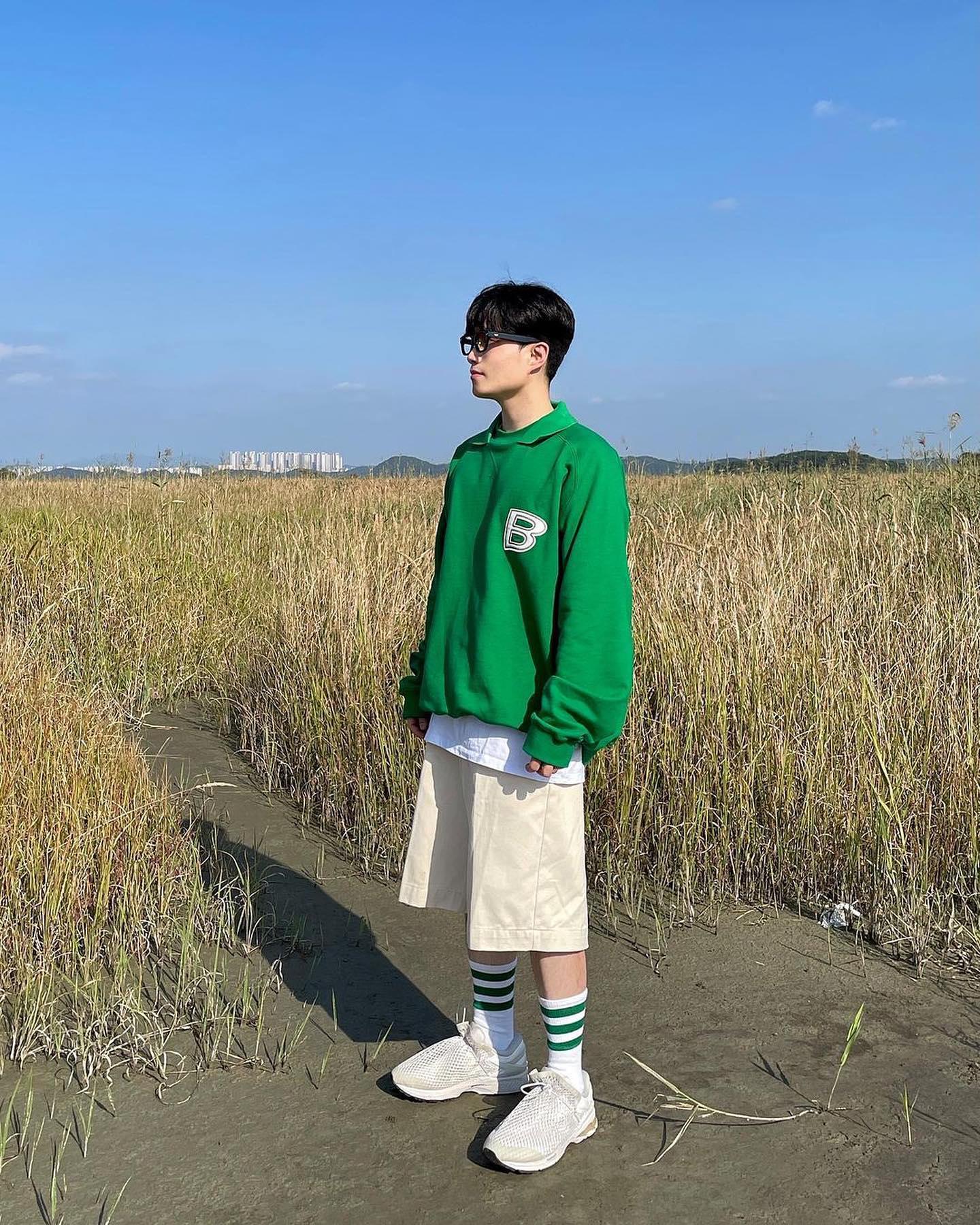 그린스웻룩💚💚초록이들 참고해 이미지8