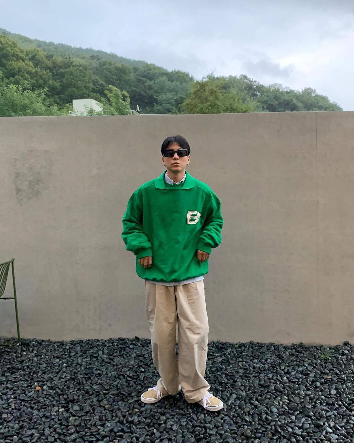 그린스웻룩💚💚초록이들 참고해 이미지9