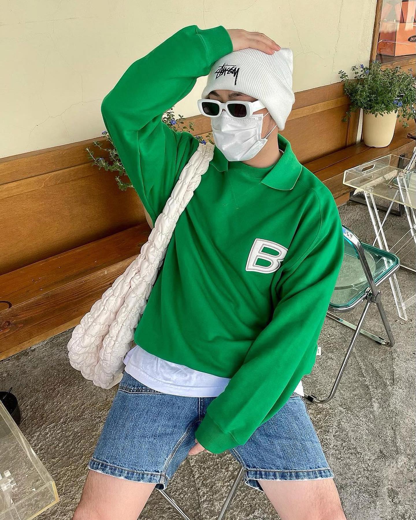 그린스웻룩💚💚초록이들 참고해 이미지10