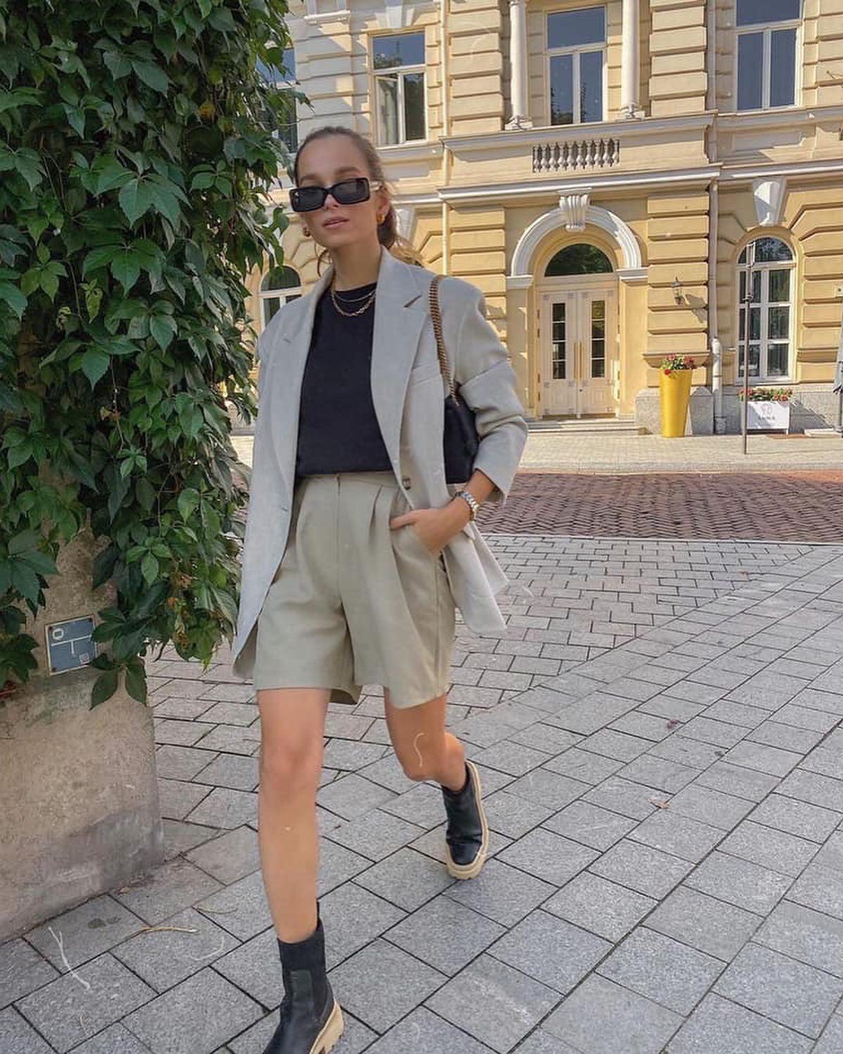 분위기 있는 반바지 수트🤵🏻♀️🎵 이미지3