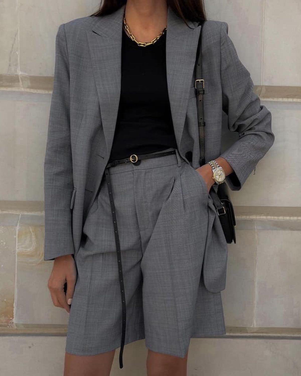 분위기 있는 반바지 수트🤵🏻♀️🎵 이미지4