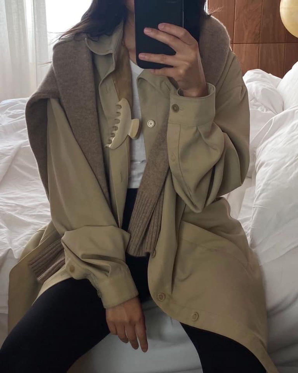 도톰한 니트 챙기기🧶🤎 이미지7