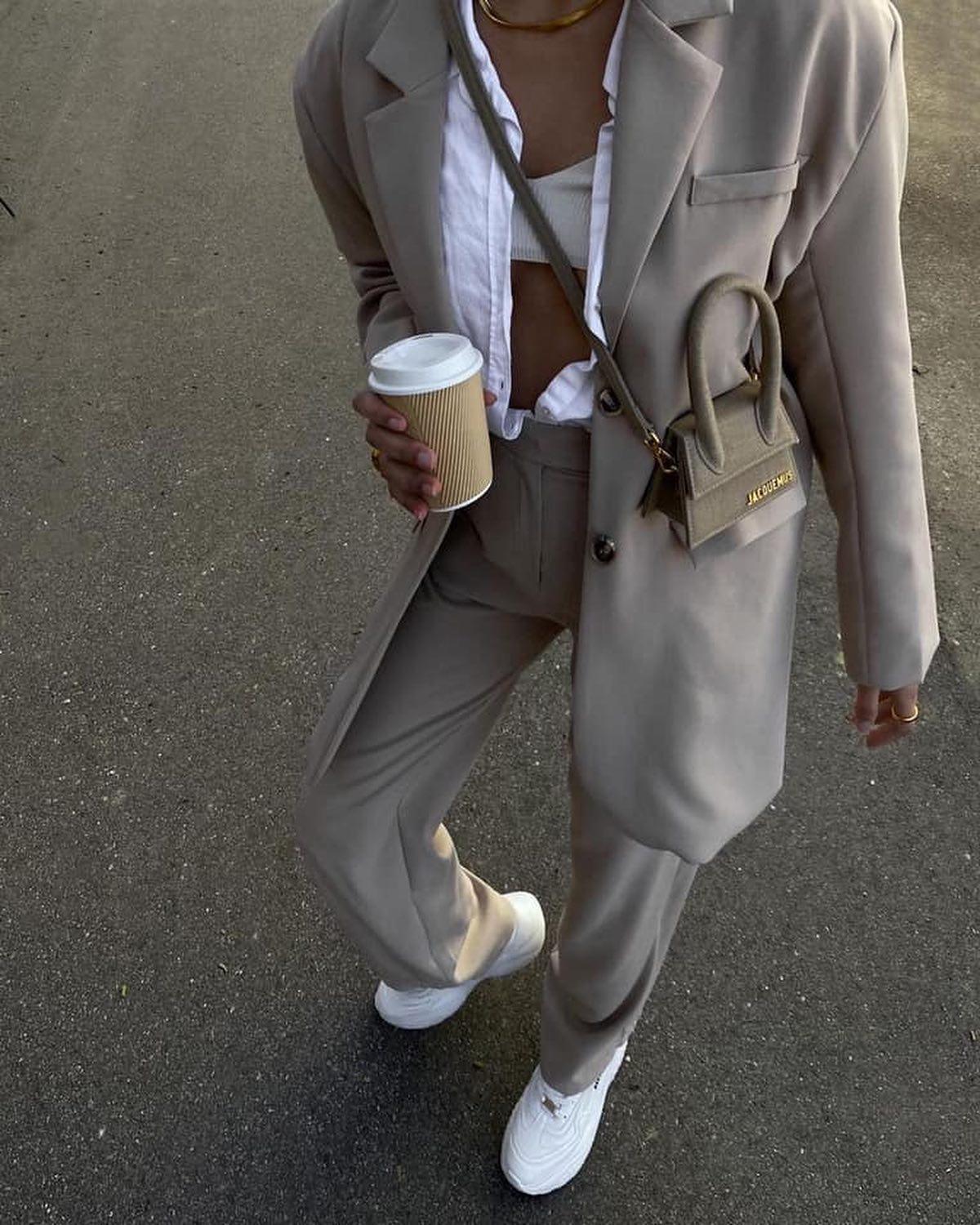 셋업에 운동화 신기🤎🤍 이미지4