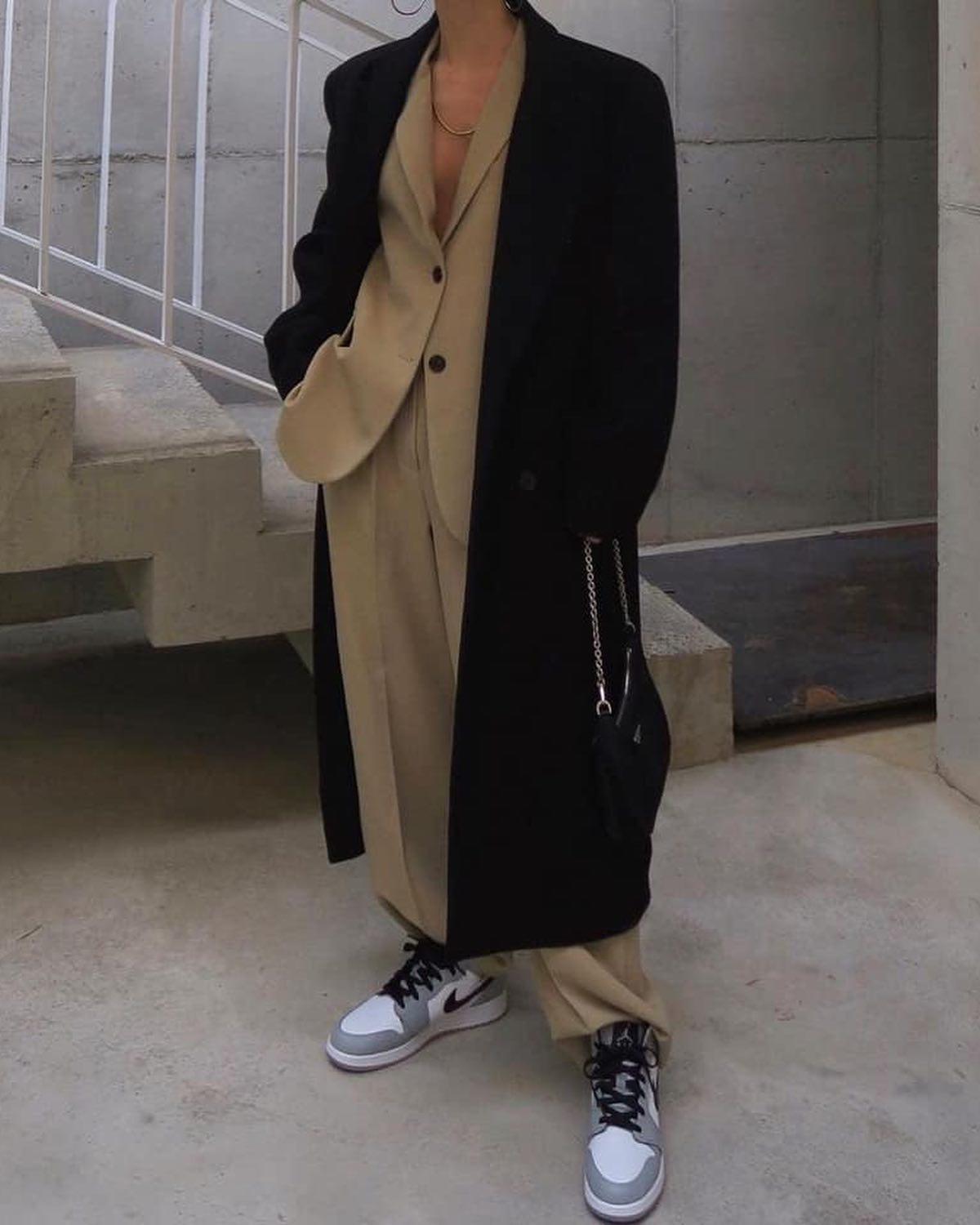 셋업에 운동화 신기🤎🤍 이미지6