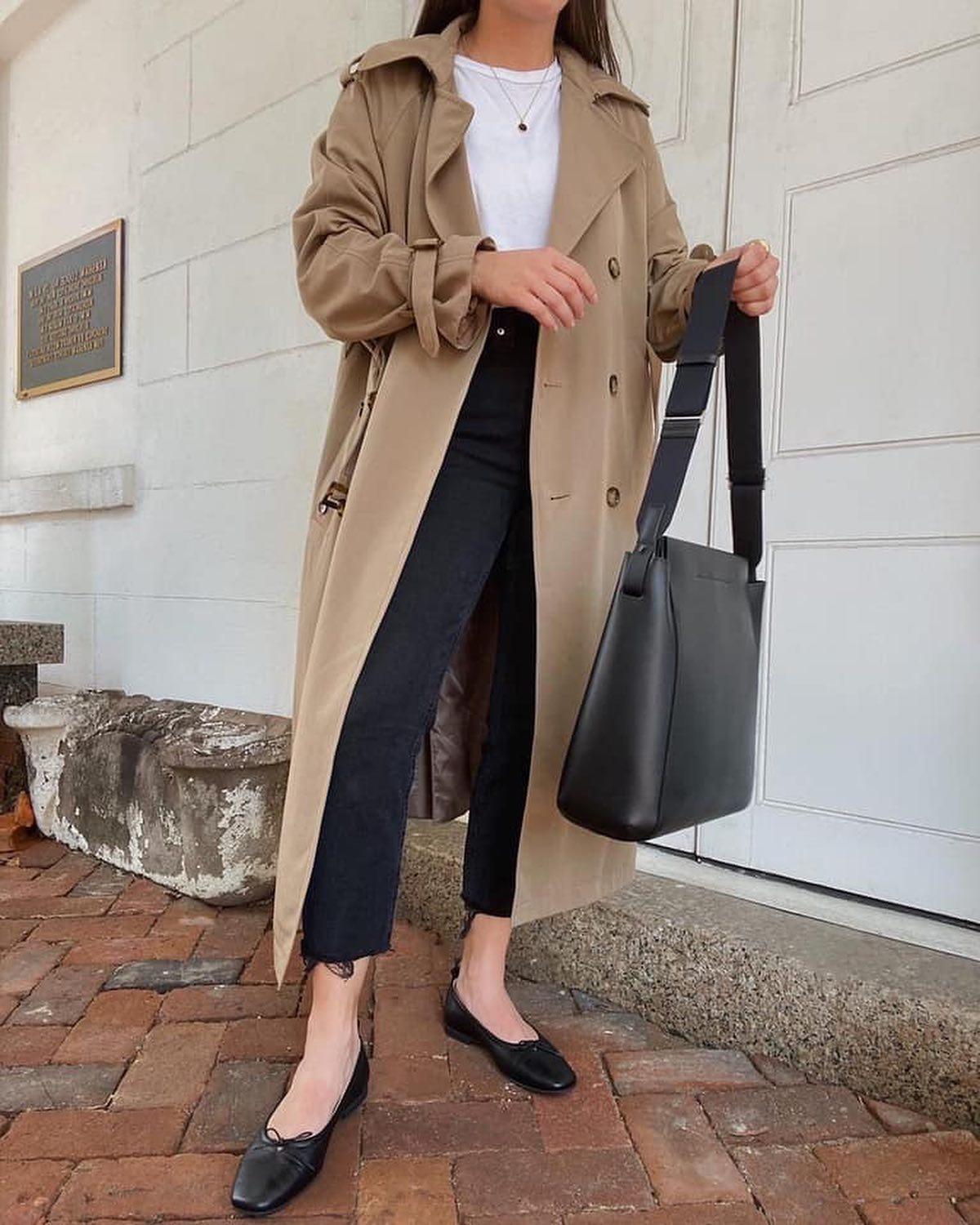 트렌치로 미니멀룩🕵🏻♀️🎶 이미지3