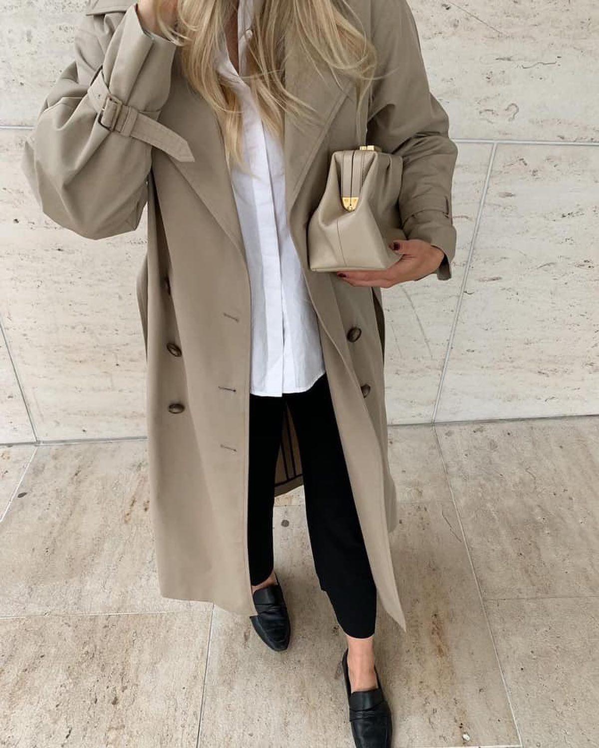 트렌치로 미니멀룩🕵🏻♀️🎶 이미지5