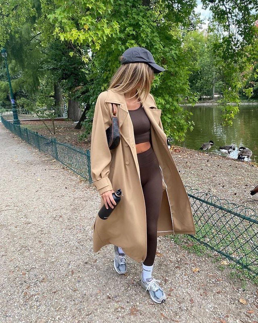 운동복 위에 코트입기🤎🏃🏻‍♀️ 이미지5