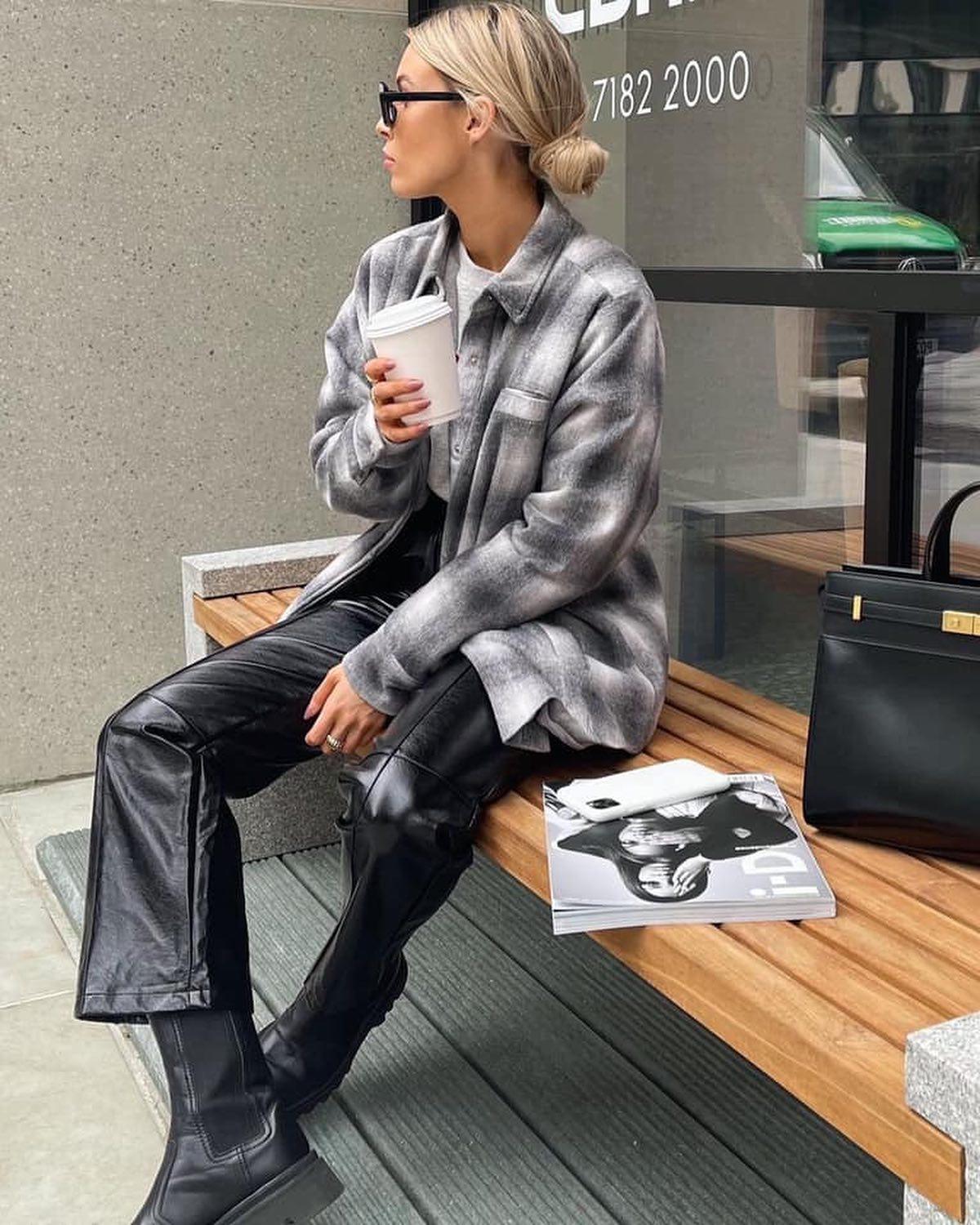 코디하기 쉬운 체크룩🍂🤎 이미지6