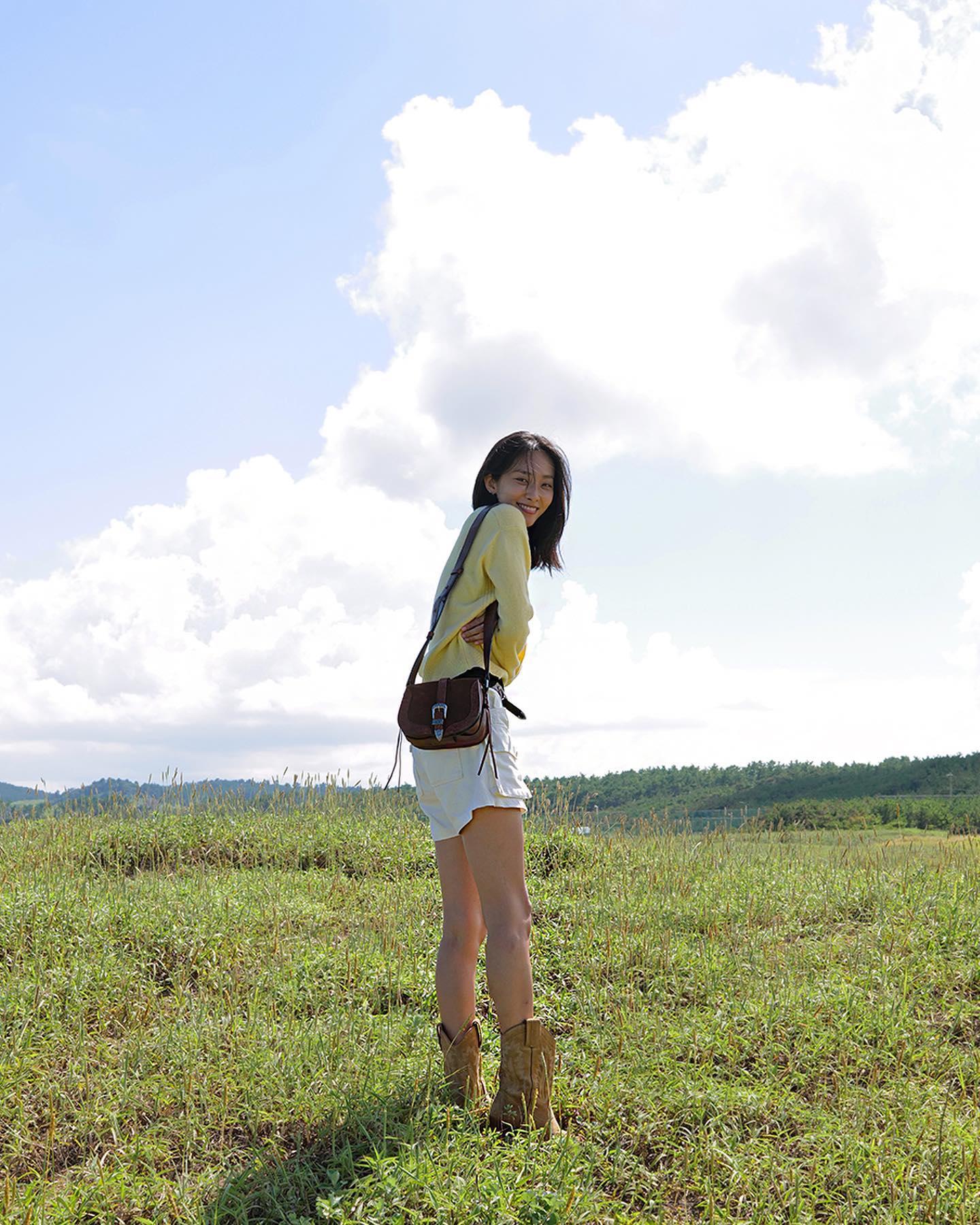 곽지영 폴로 가을룩🏇🏻🇺🇸@참고해 이미지5