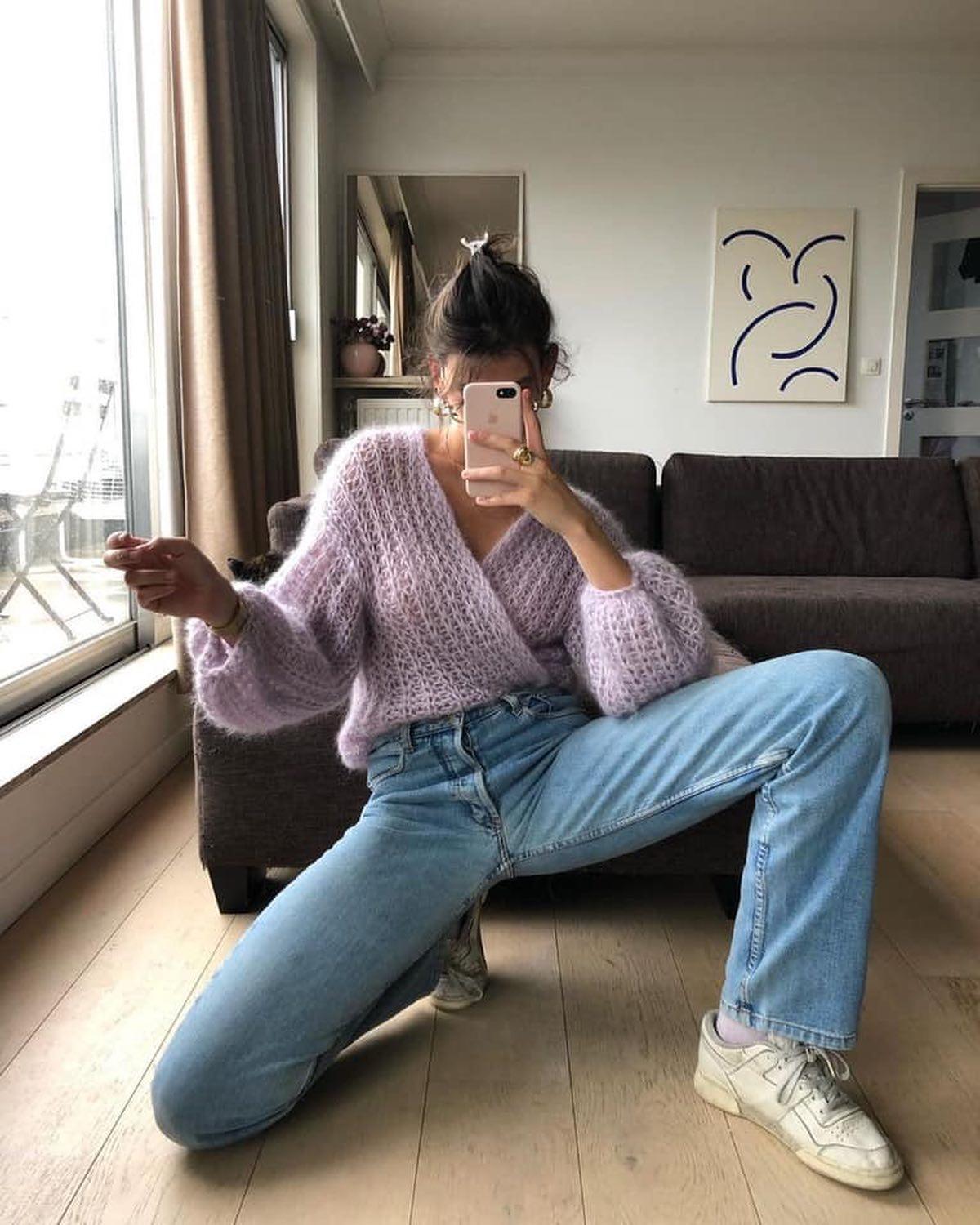 퐁실퐁실한 니트 준비🐩💚 이미지4