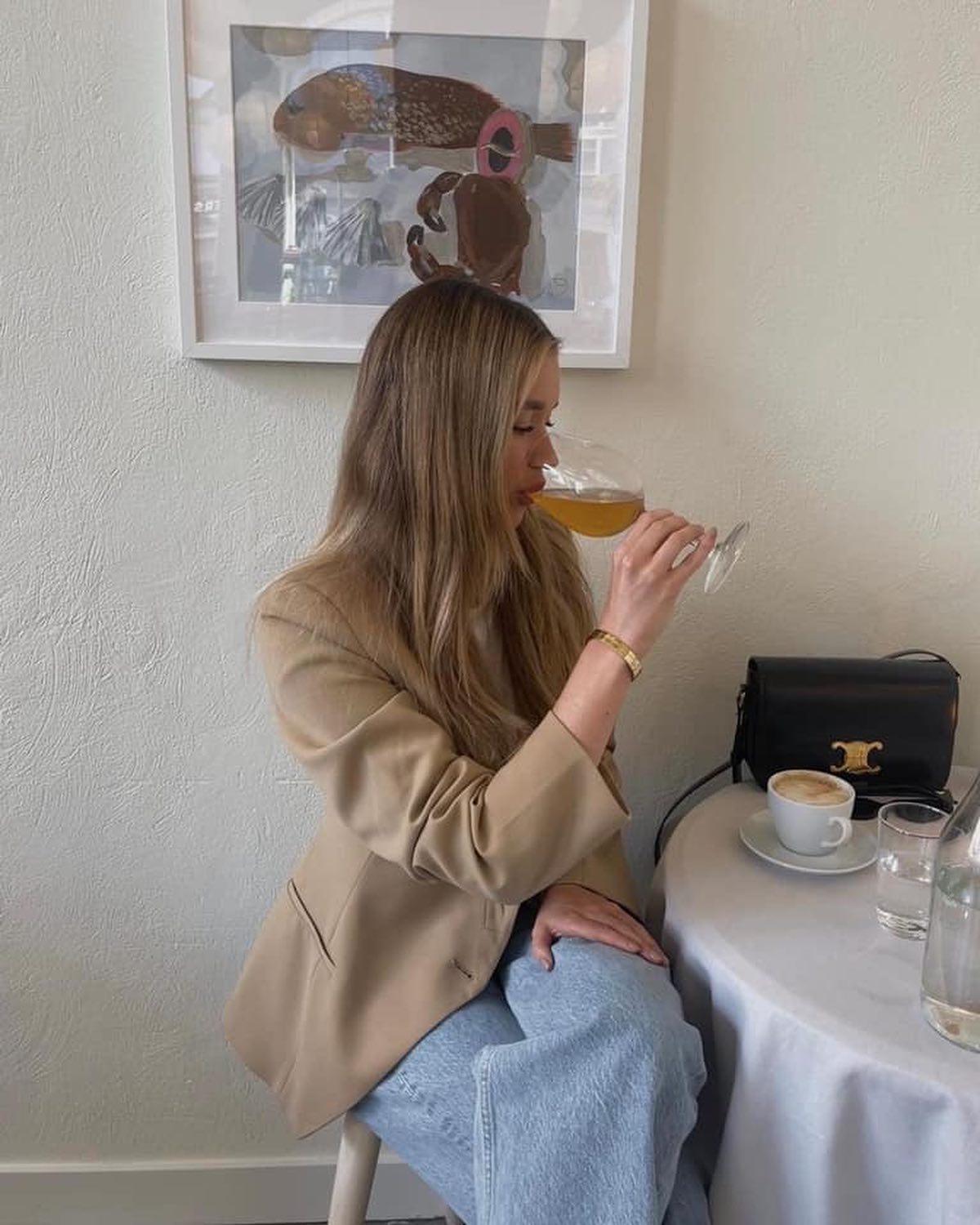 차분한 베이지 자켓 @입자🤎 이미지7