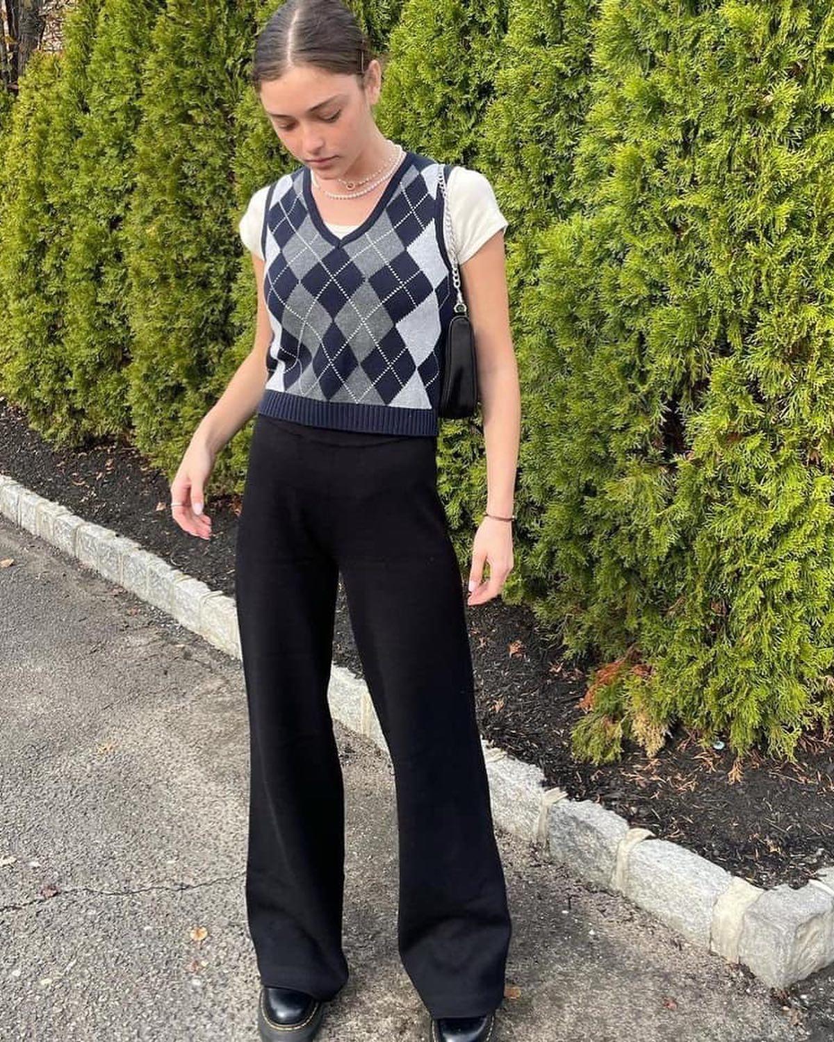 니트조끼 요렇게 입기🤎🤍 이미지5