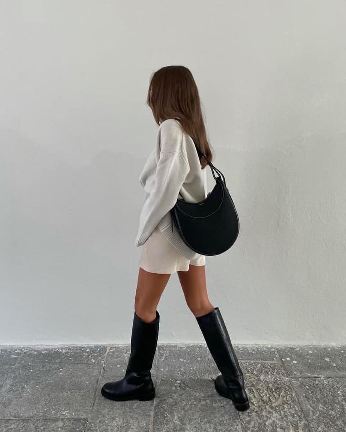니트+쇼츠+부츠🧶🩳👢 이미지3