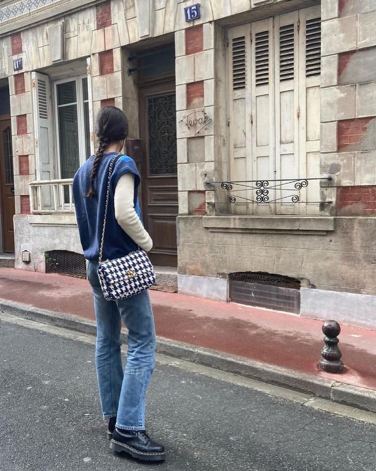 스트레이트진으로 멋진 룩👖 이미지5