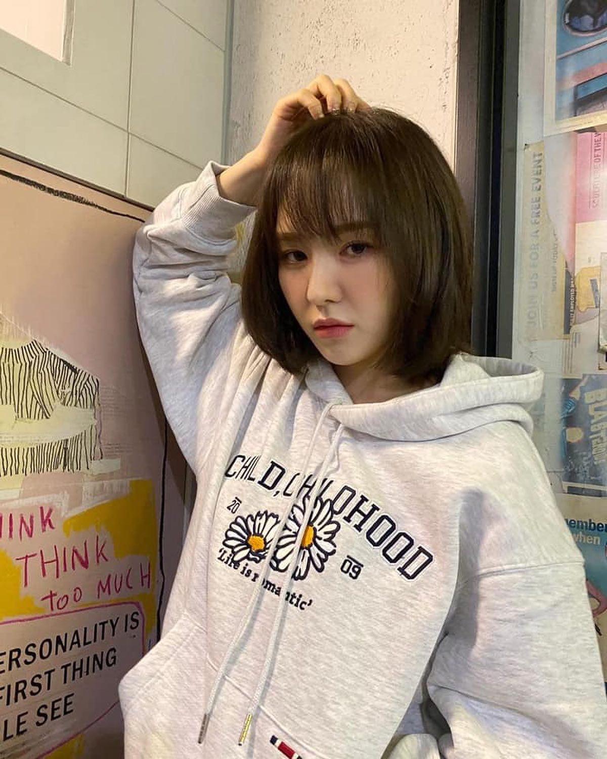 가을엔 앞머리 내리기💇🏻‍♀️ 이미지