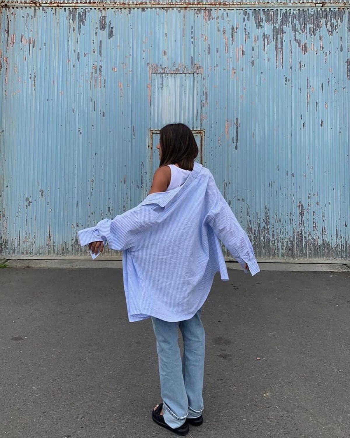 루즈핏 셔츠의 매력👔🤍 이미지8