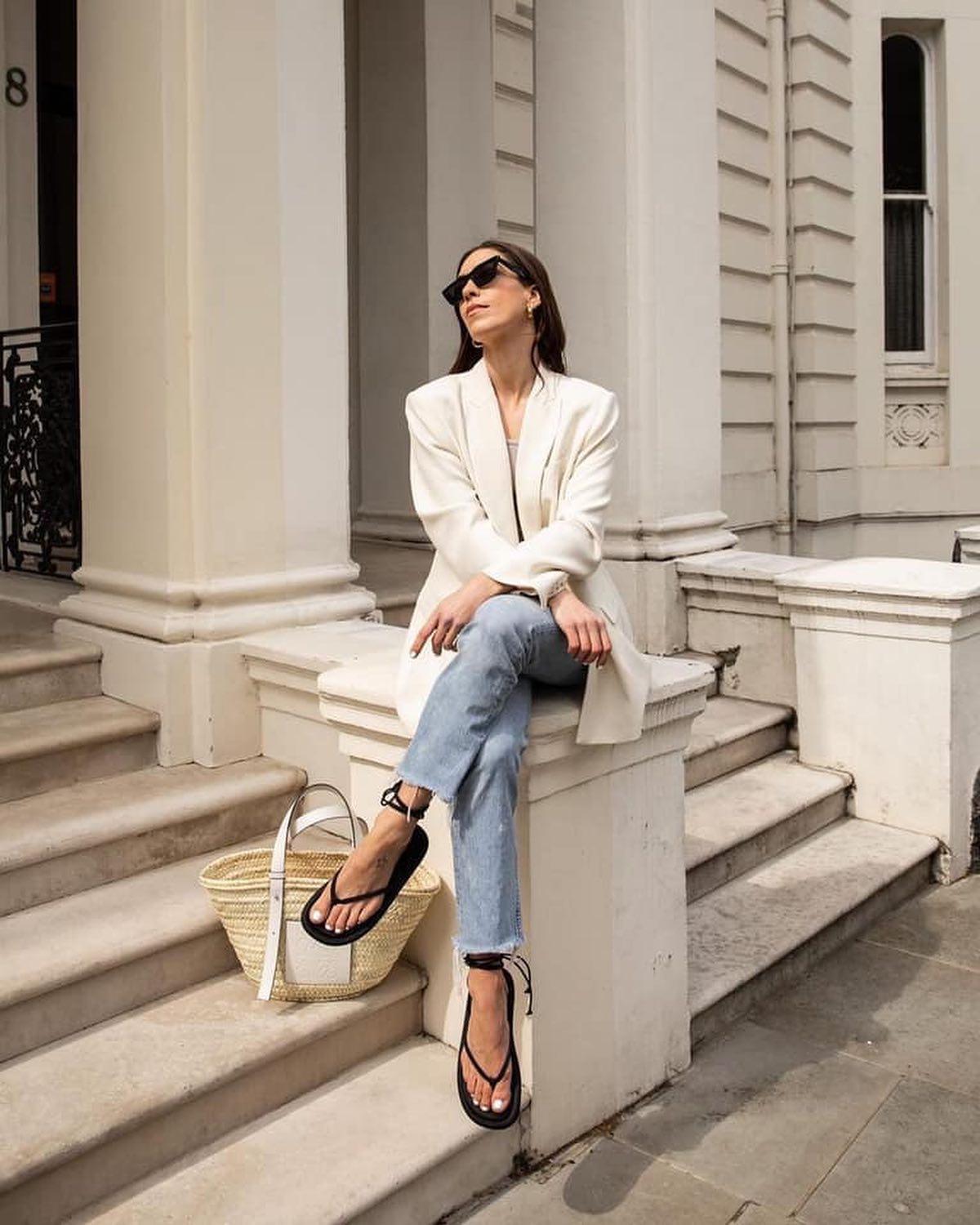 고급져🥺 흰색 자켓할래🤍 이미지4