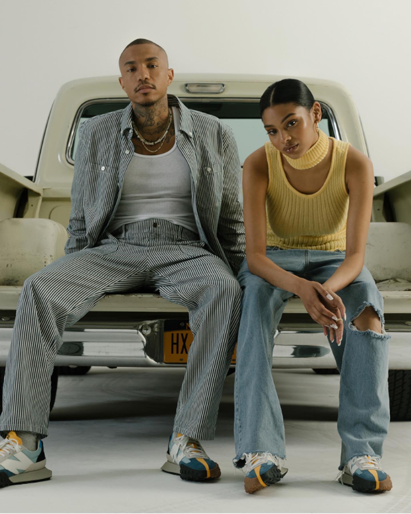 3번째 오마주 컬러💙💛@출시
뉴발 XC-72 SHIFTED 9/18(토)🇺🇸🧑🏻‍🚀70년대 맛 #광고 이미지2