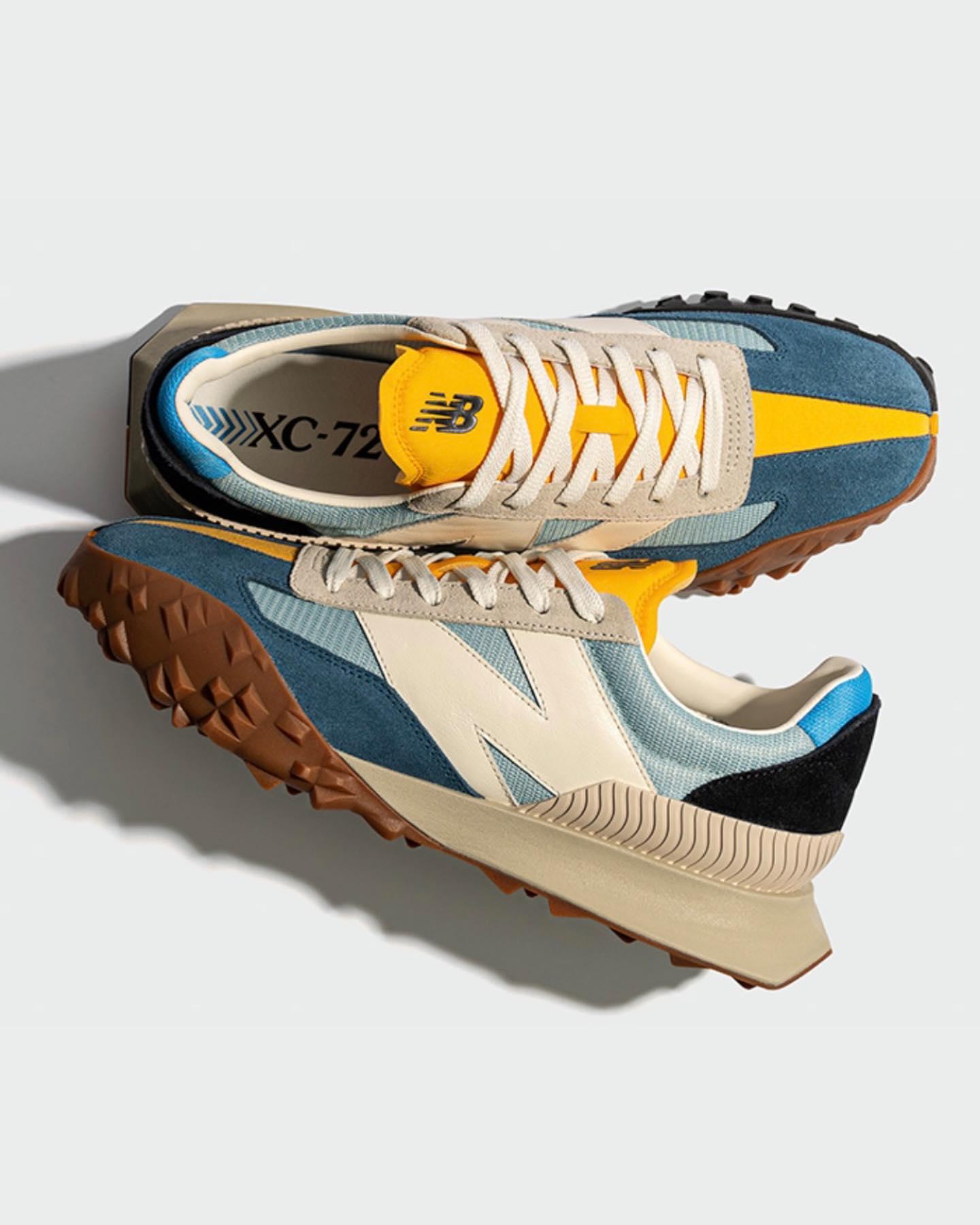 3번째 오마주 컬러💙💛@출시
뉴발 XC-72 SHIFTED 9/18(토)🇺🇸🧑🏻‍🚀70년대 맛 #광고 이미지3