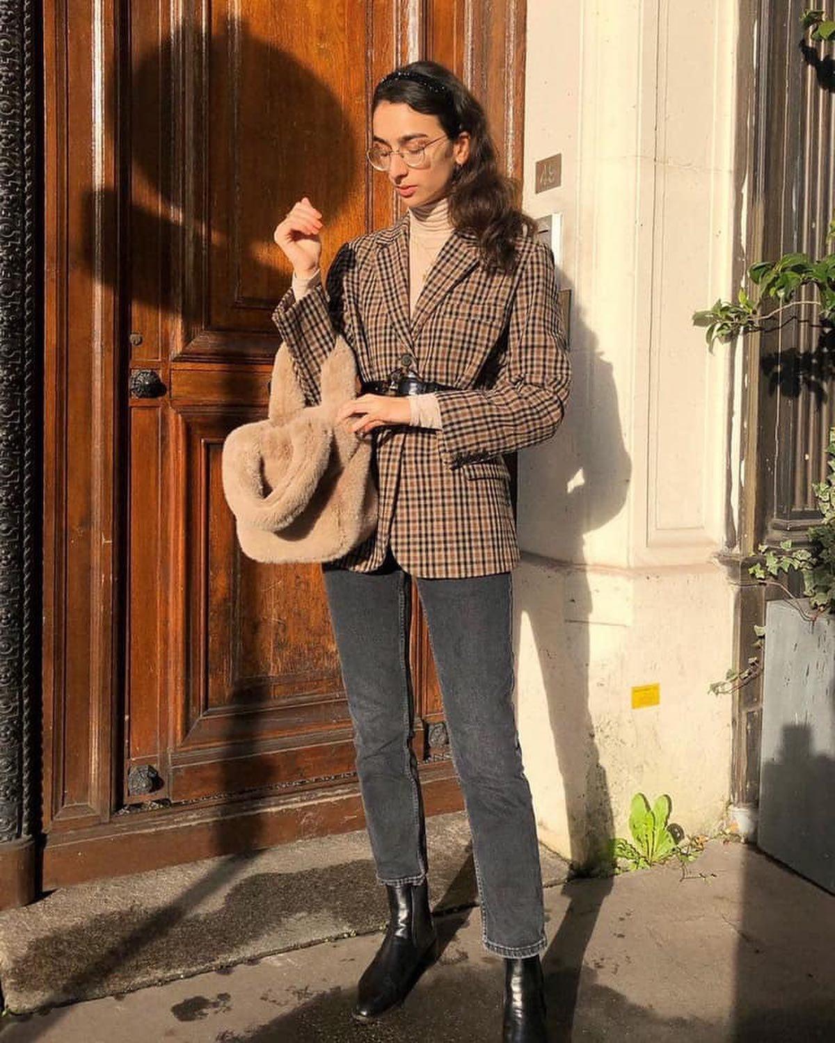 체크자켓🍁 가을 분위기🍂 이미지4
