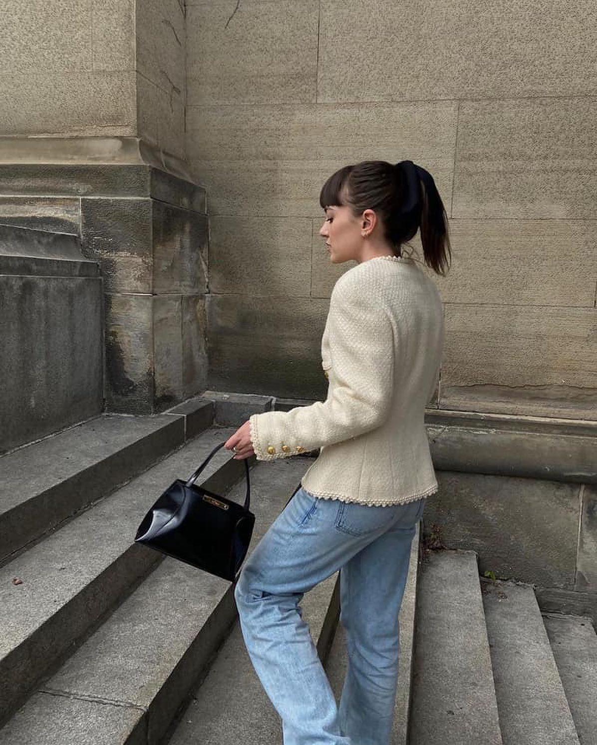 트위드 자켓 요렇게@어때💖🖤 이미지3