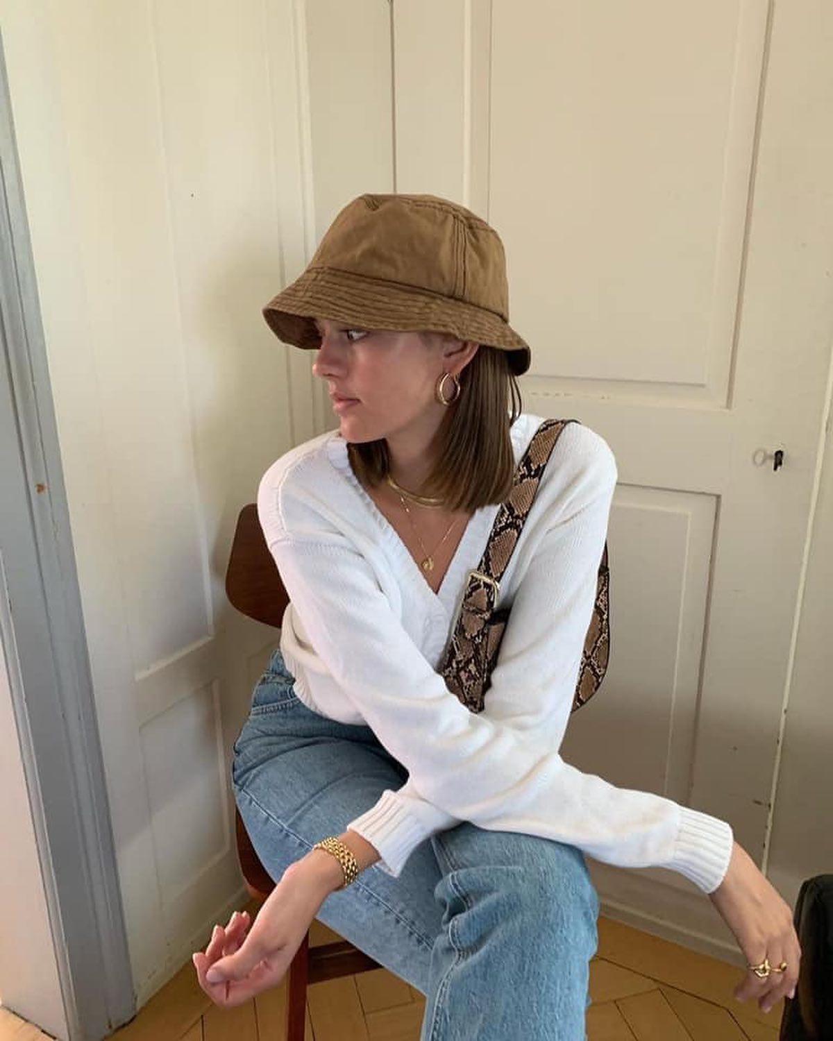 가을햇살 가려줄 버킷햇🪣💗 이미지5