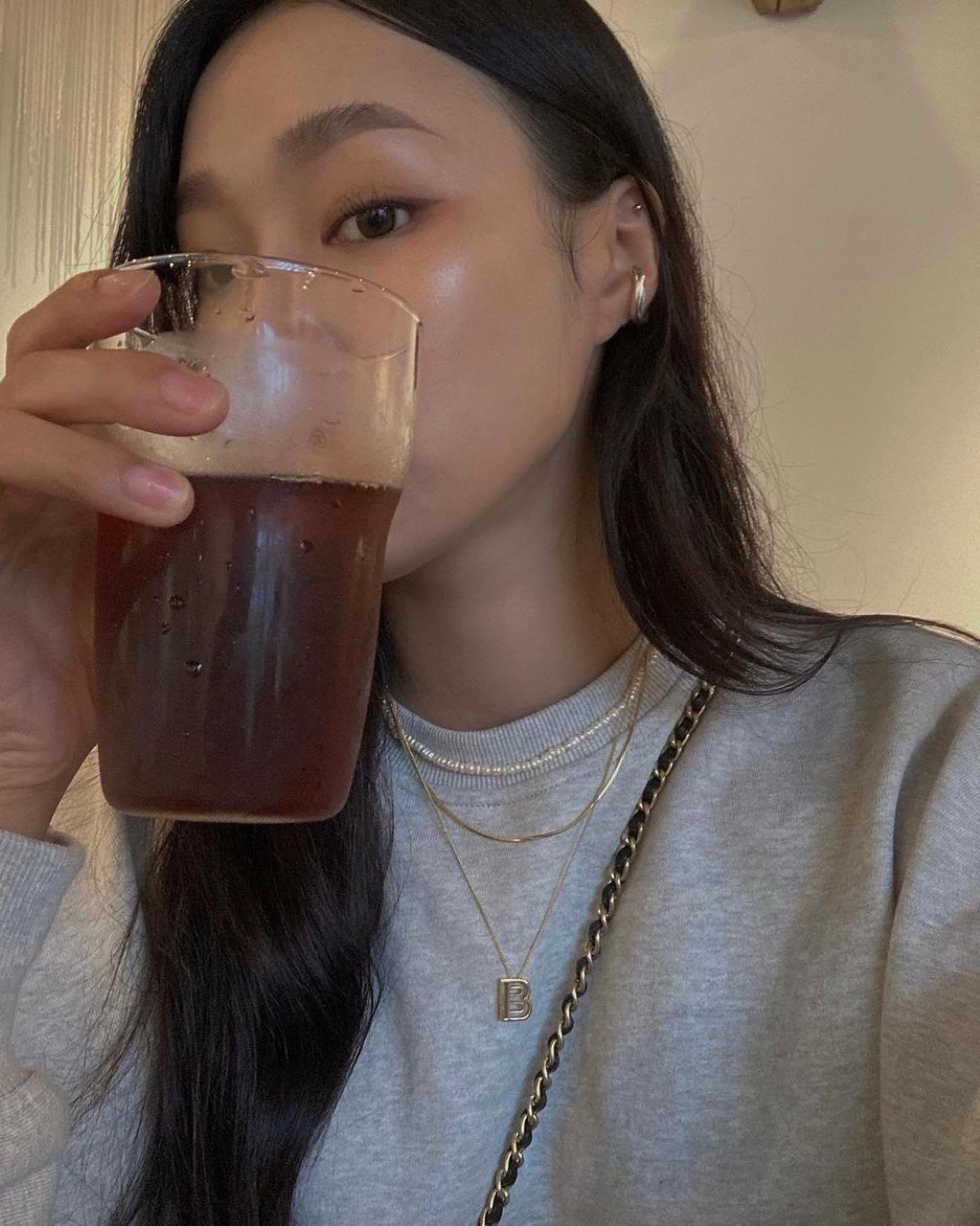 내 요즘 이름표💛🅱️이니셜 목걸이 이미지3