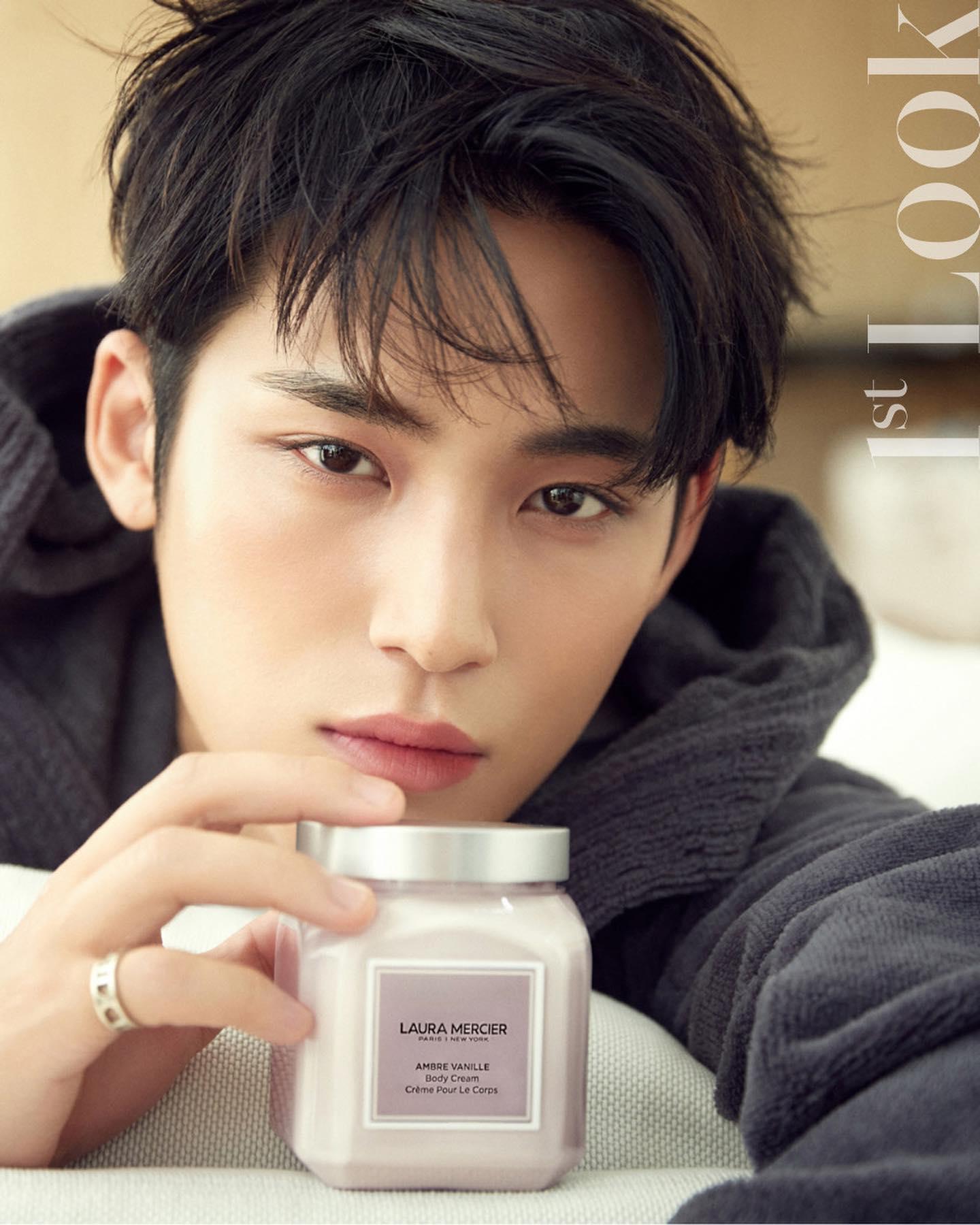 비주얼 @남친분🖤💛세븐틴 민규
피부에서 빛이 나는✨😍로라 메르시에 뷰티 화보 #광고 이미지2