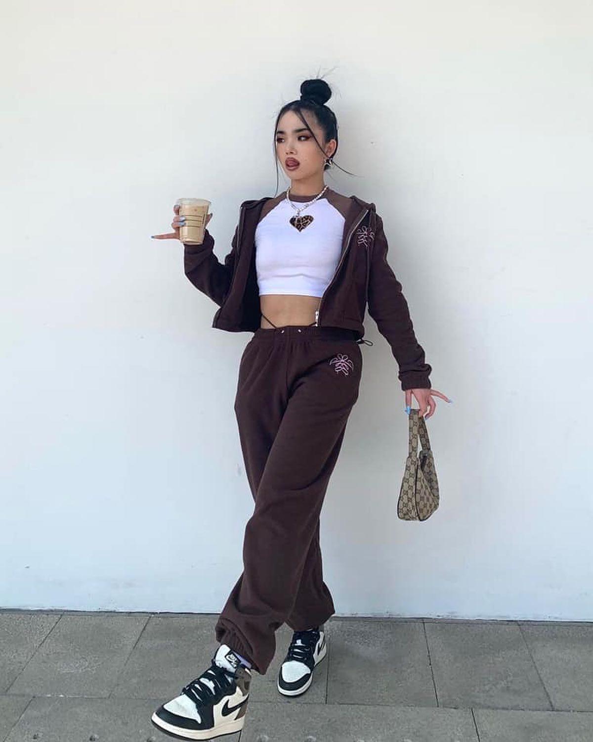 트랙수트 패션👧🏻 하이틴💚🖤💙 이미지3