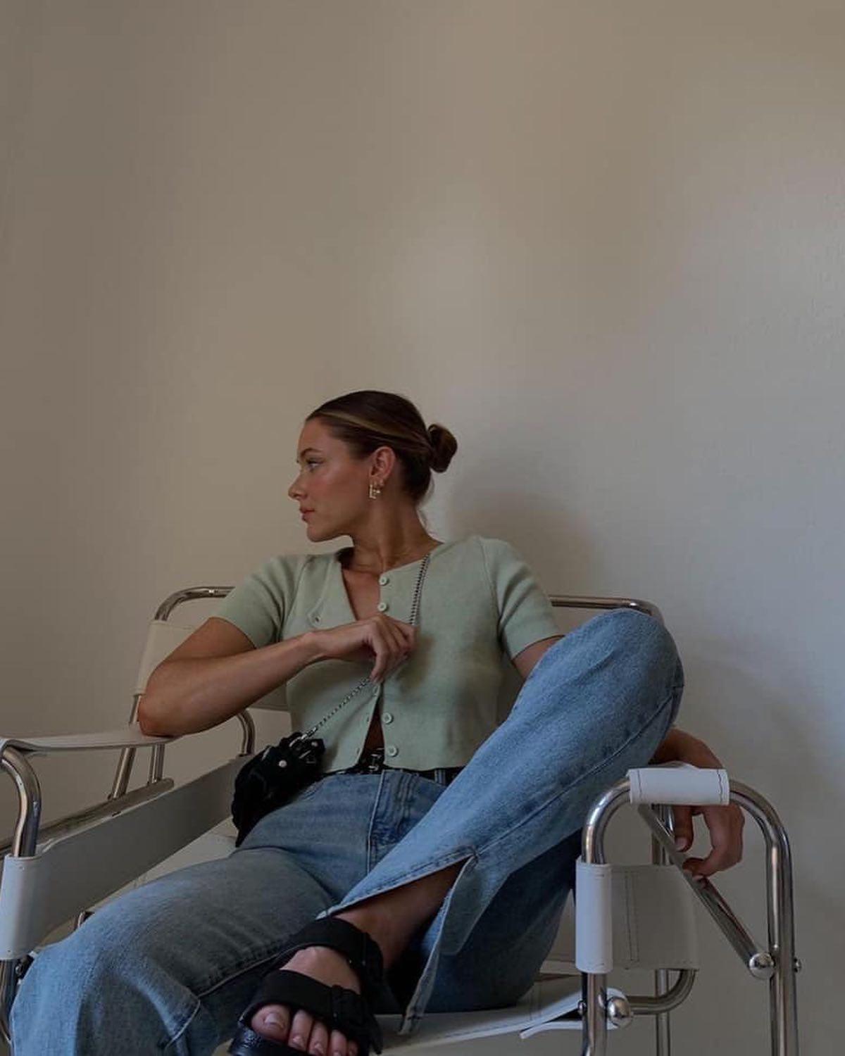 지금 딱 좋은 반팔니트💜🧶 이미지5