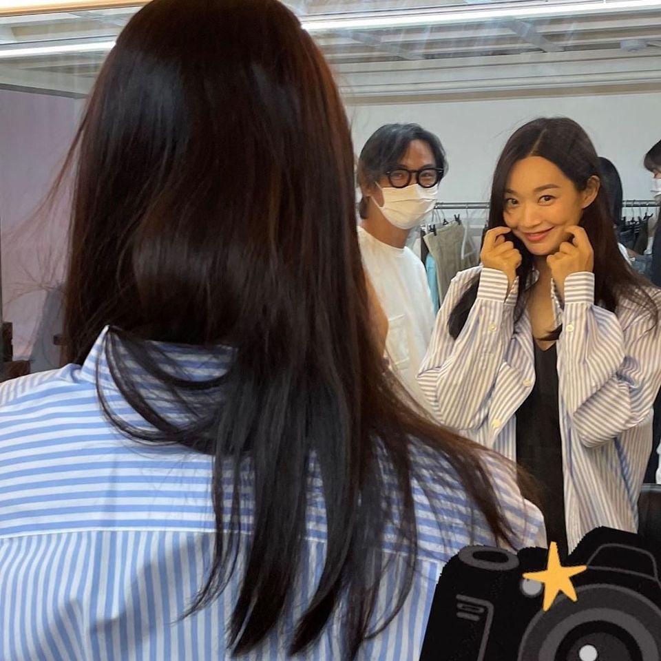 비주얼 치트키 신민아 데일리💙 이미지