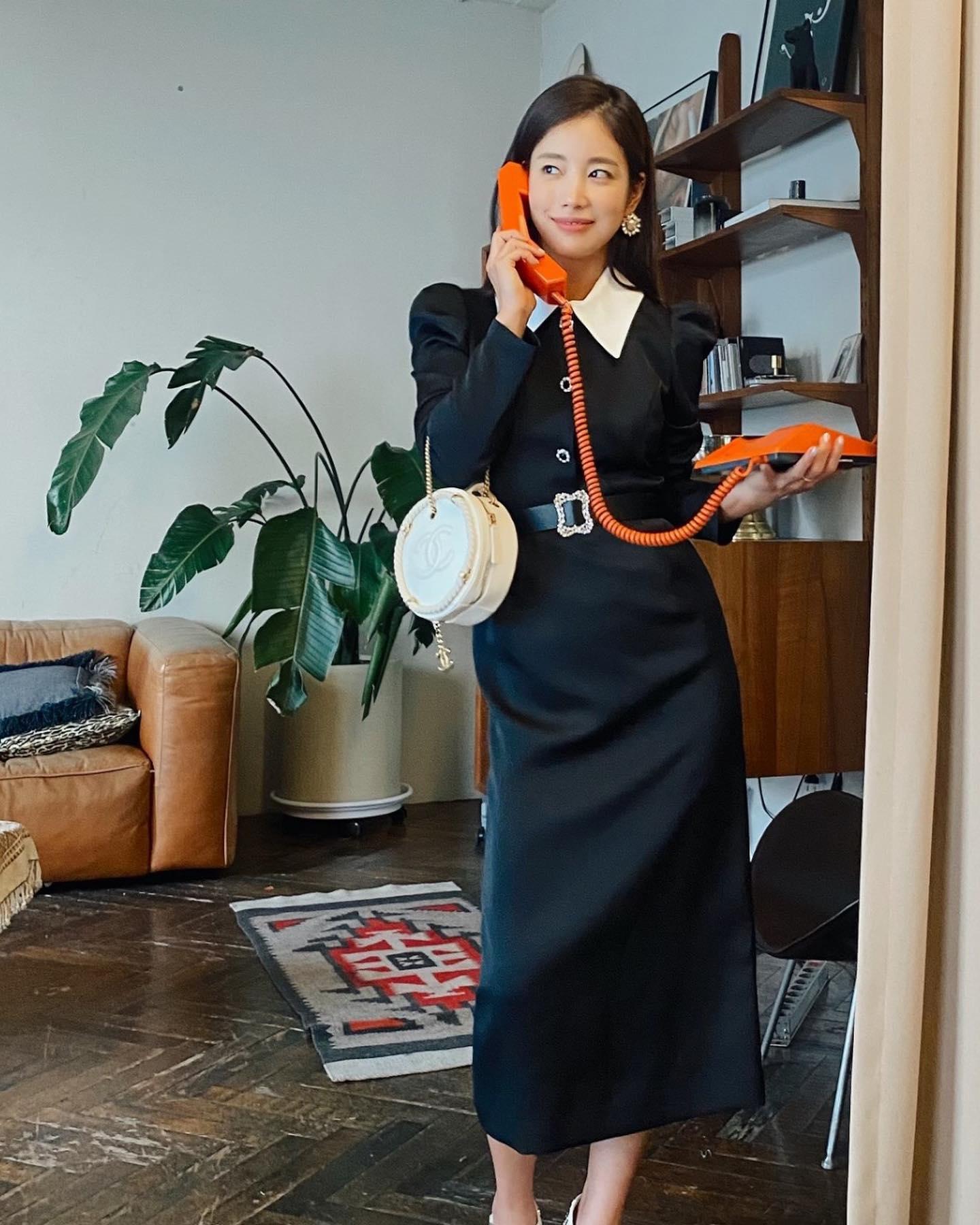 해보자 요런🖤🤍여성여성 원피스 이미지3