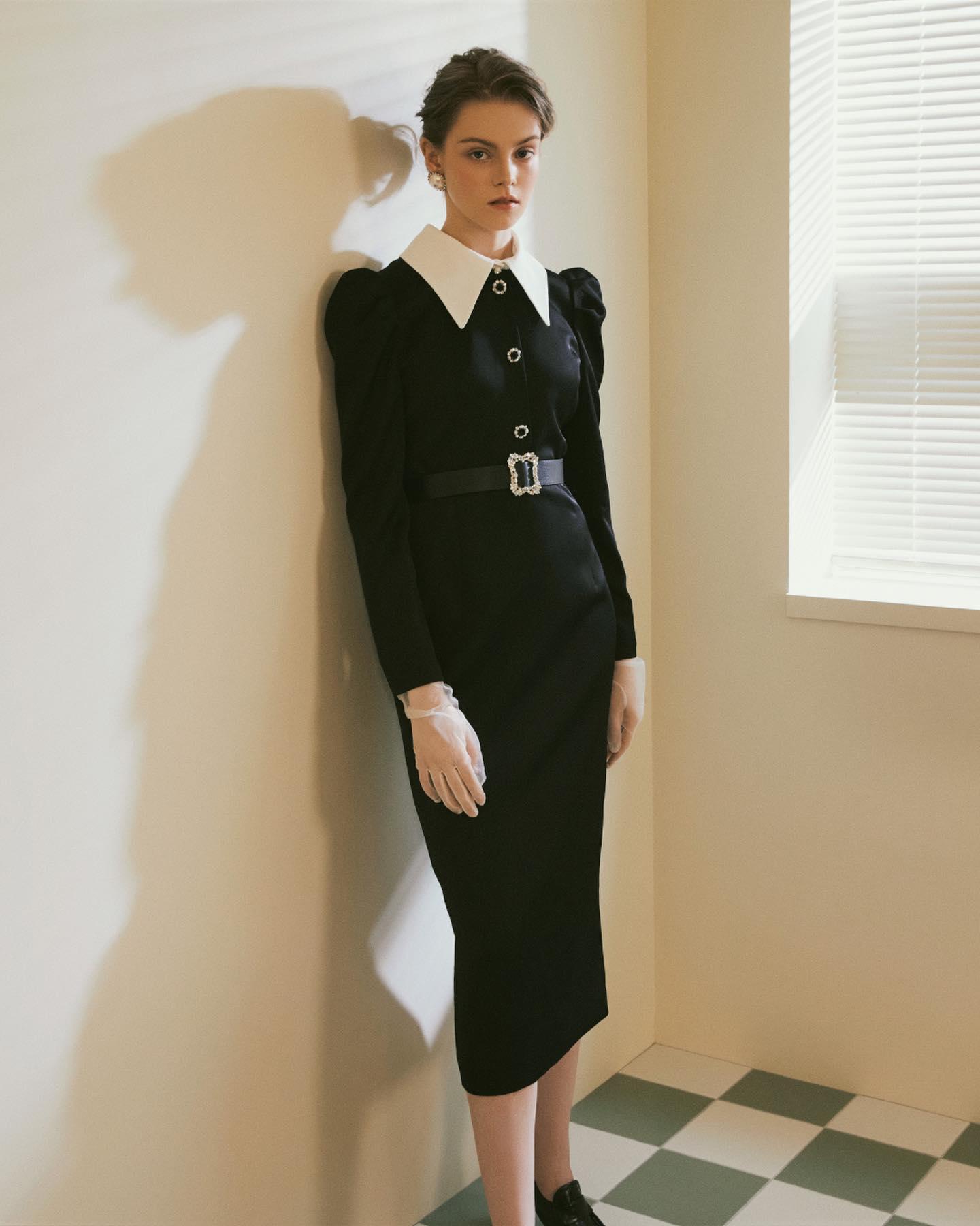 해보자 요런🖤🤍여성여성 원피스 이미지5